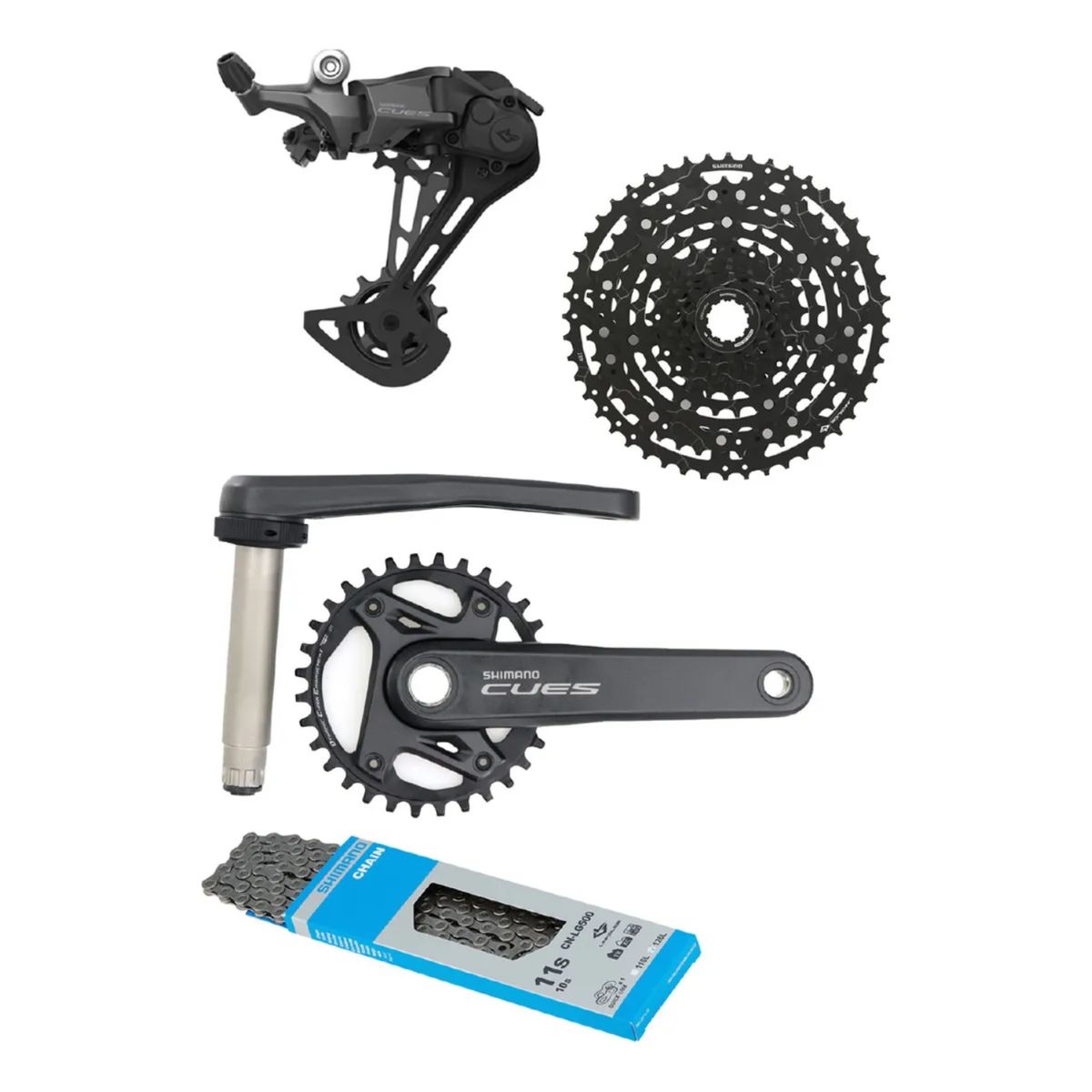 SHIMANO - GRUPO CUES 32T 11-48T 1X10V