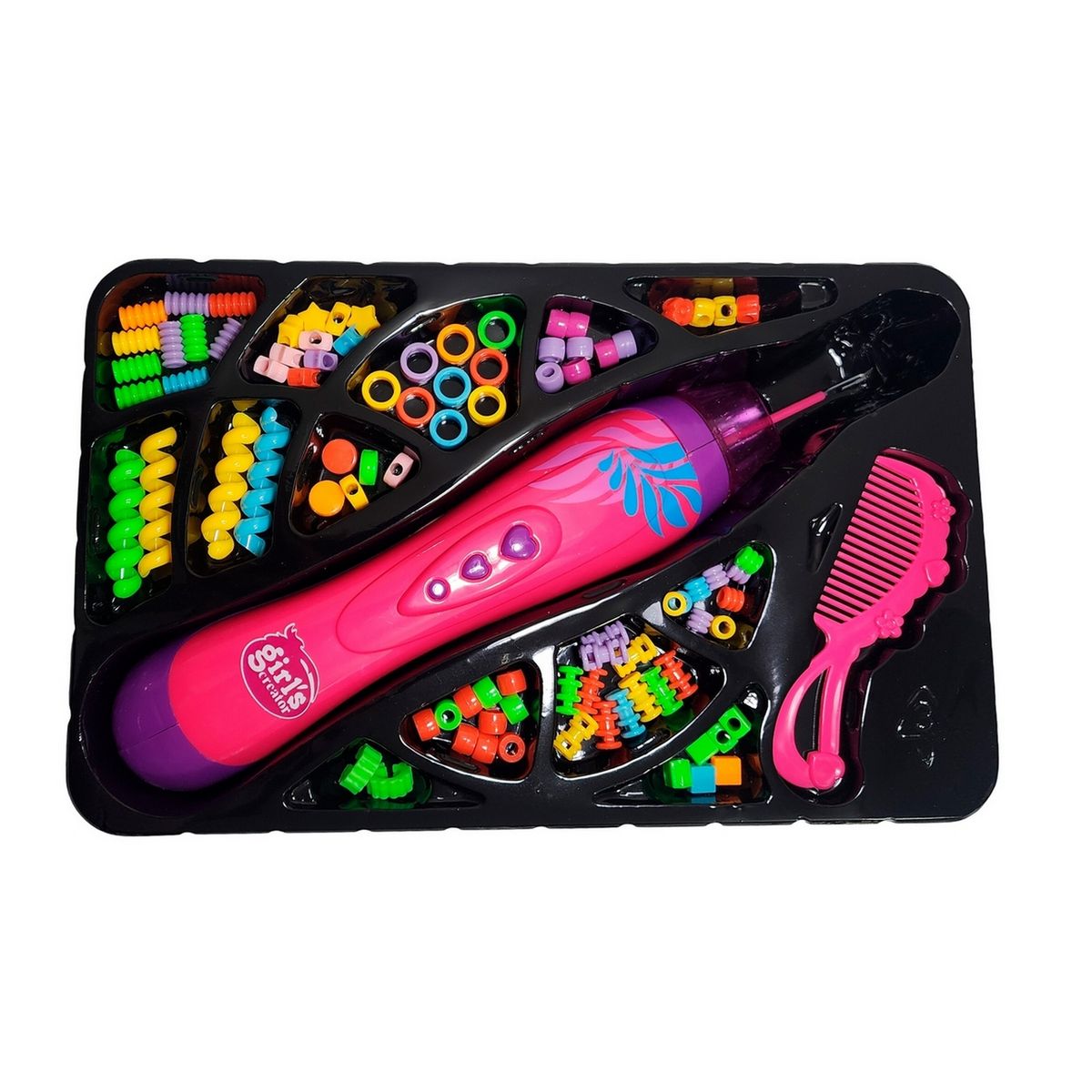 GENERICO - Set Kit Para Hacer Pulseras Peinados Trenzas Cabello Lovely