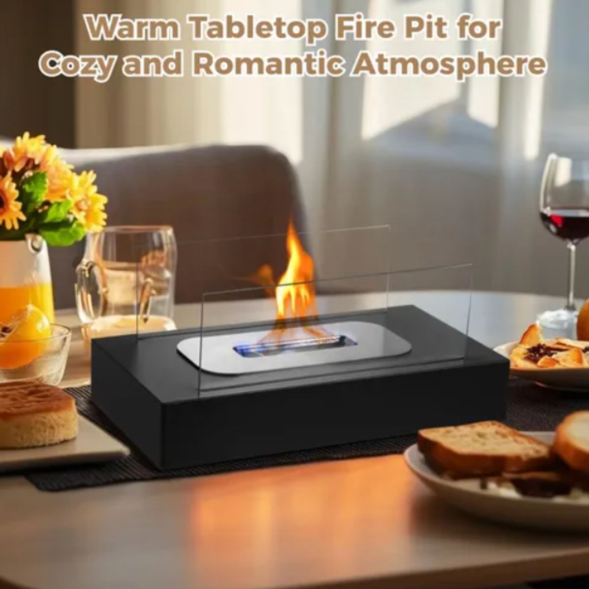 GENERAL - CHIMENEA NAVIDEÑA A BASE DE ALCOHOL DECORACION HOGAR