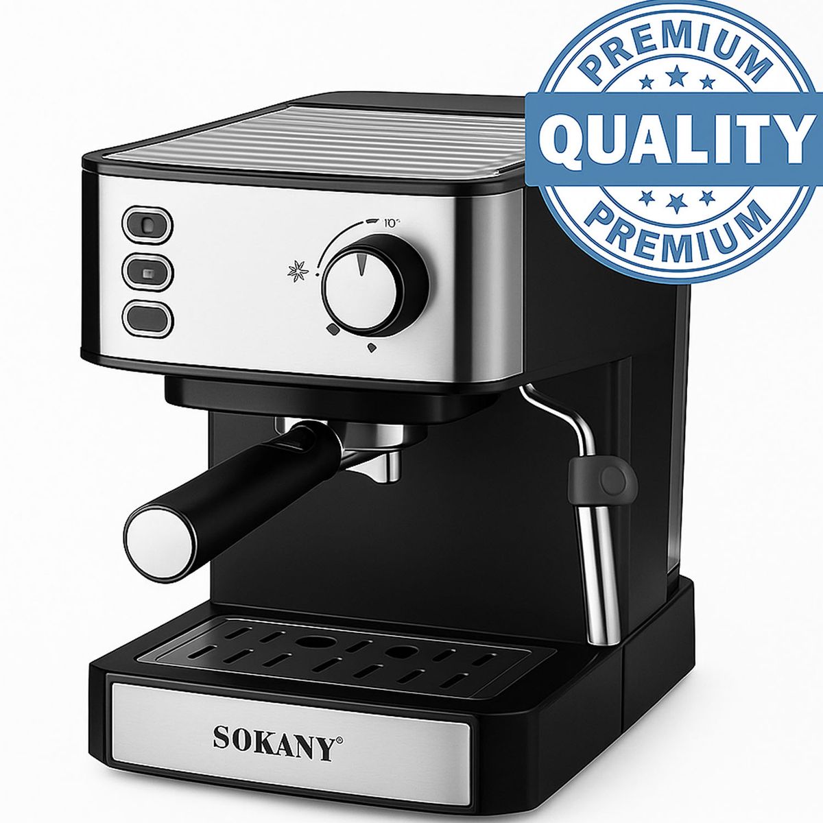 SOKANY - Maquina Para Cafe Expresso Capuchino 20 Bar SOKANY
