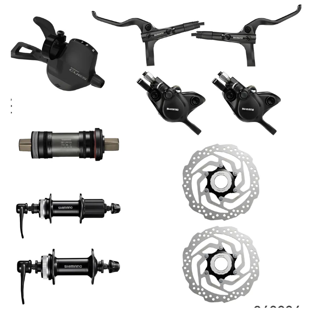 SHIMANO - Grupo Cues U4000 1x9 32t 1146t Cmanzanas