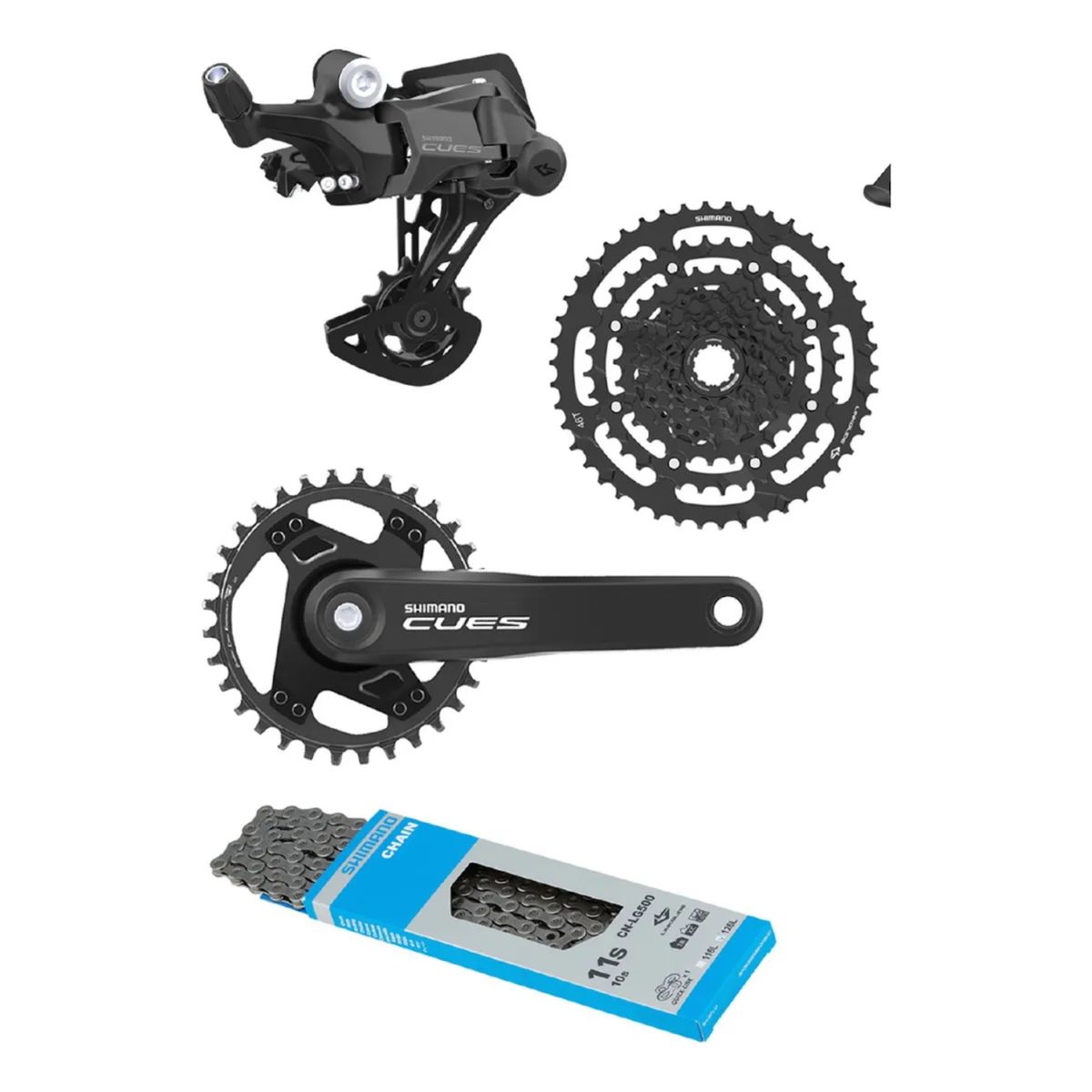 SHIMANO - Grupo Cues U4000 1x9 32t 1146t Cmanzanas
