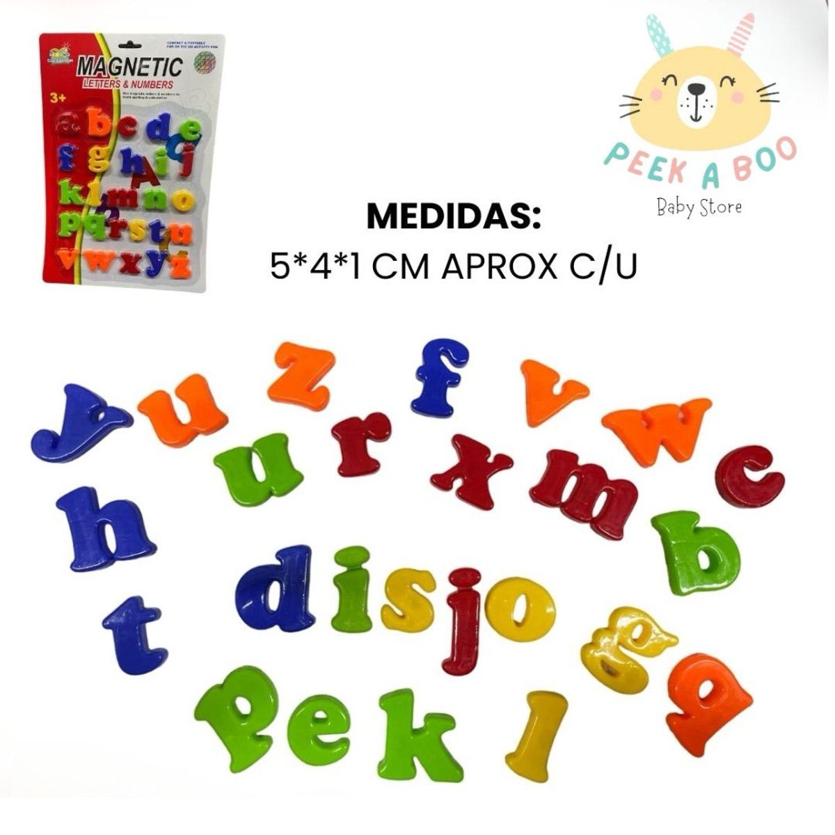 GENERICO - Juguete Letras Magnéticas Alfabeto De Colores Para Niños