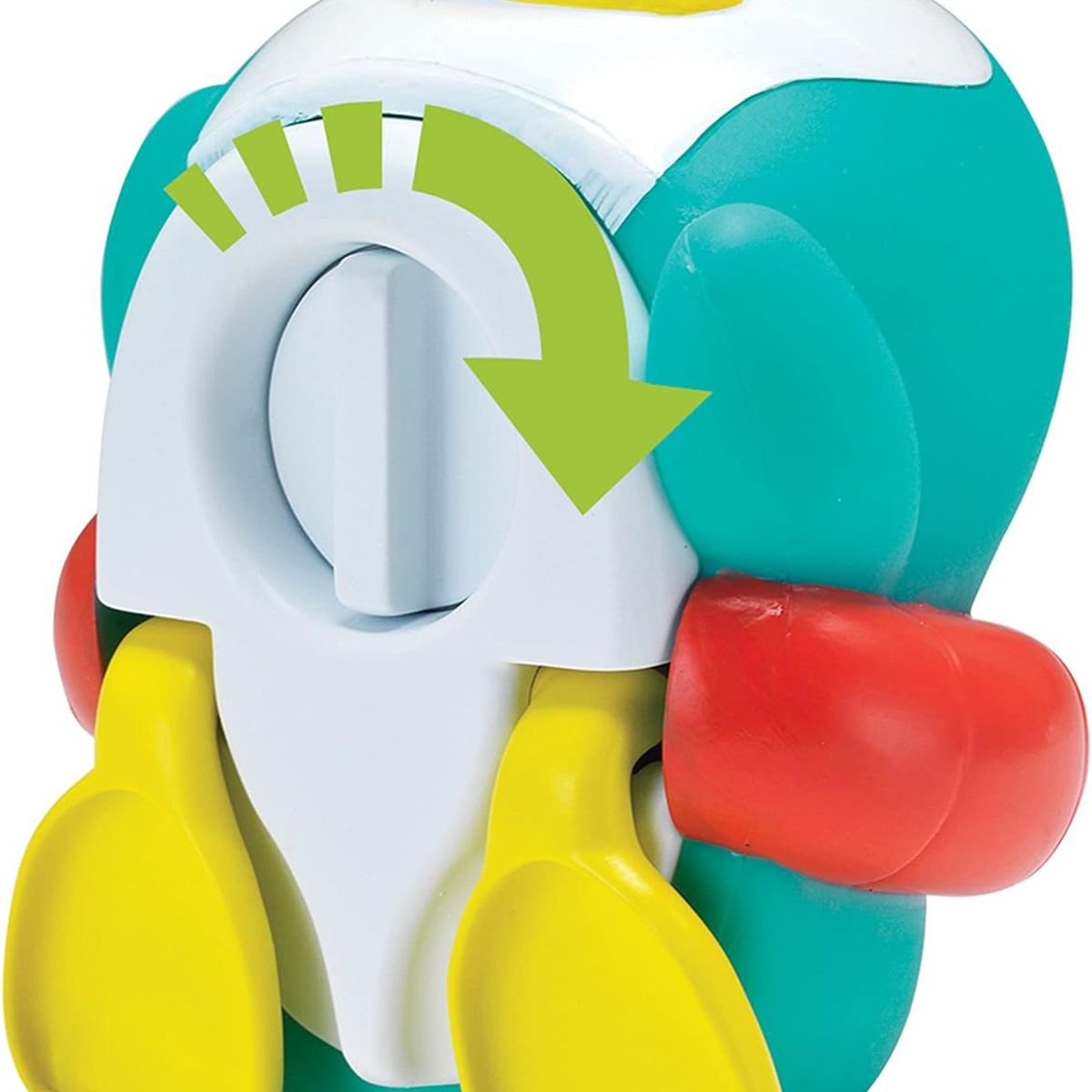 INFANTINO - Juguete De Baño Bebés Pingüino Silicona Motricidad Niños