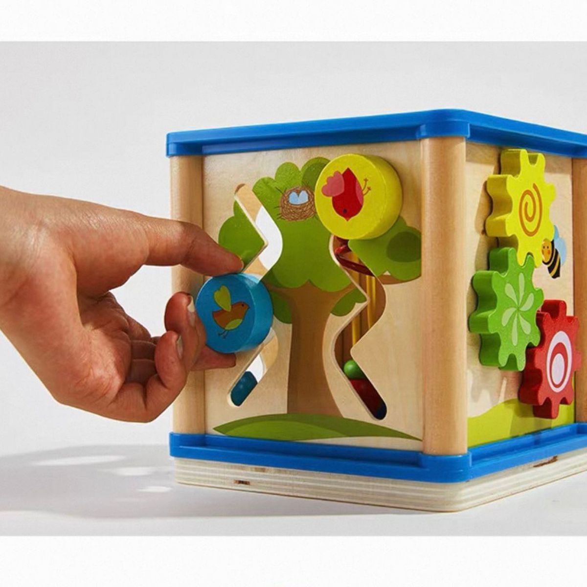 GENERICO - Juguete Cubo Montessori multifuncional 5 en 1 Niños