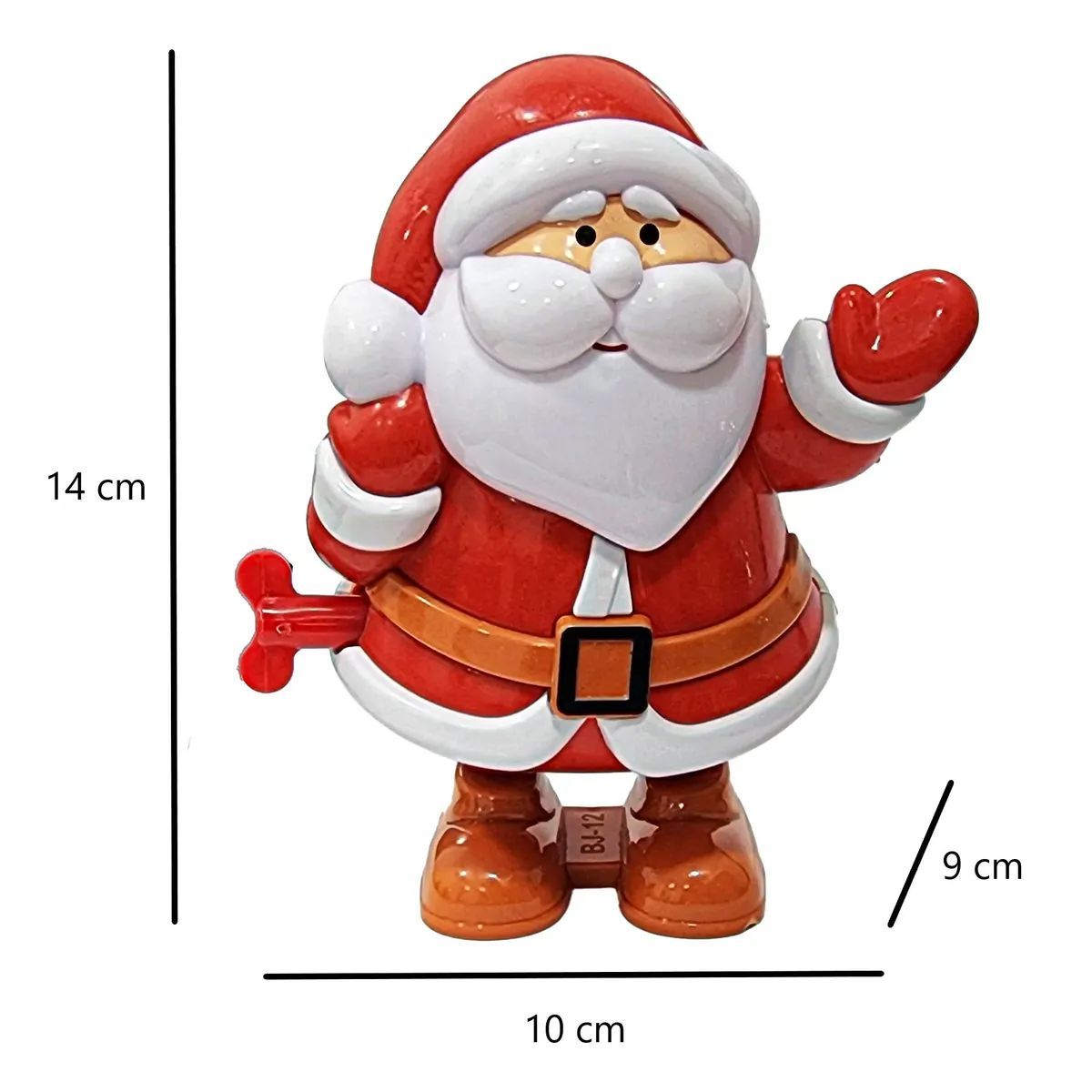 GENERICO - Papa Noel Santa Claus Juguete De Cuerda Movimiento Niños