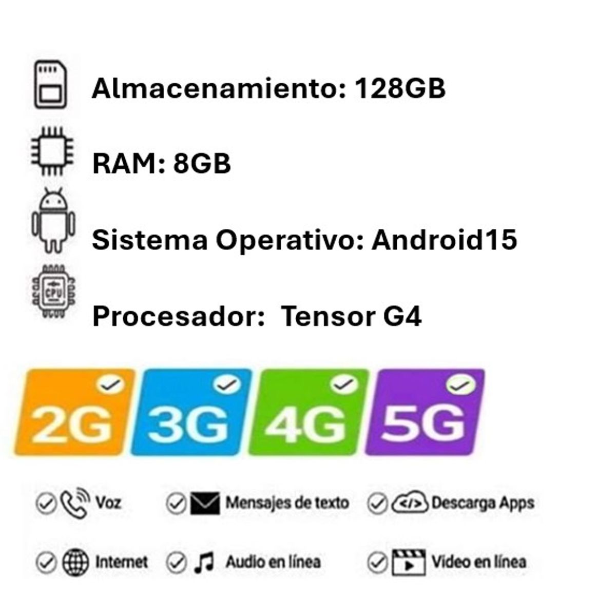 GOOGLE - Google Pixel 9 Teléfono 128GB 5G Obsidian SIM Física Y ESIM