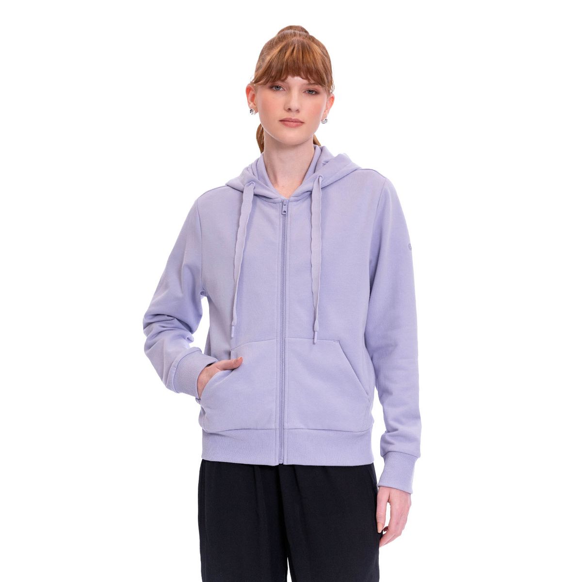 TOTTO - Buzo Abierto Con Capota Haily Morado Para Mujer Totto