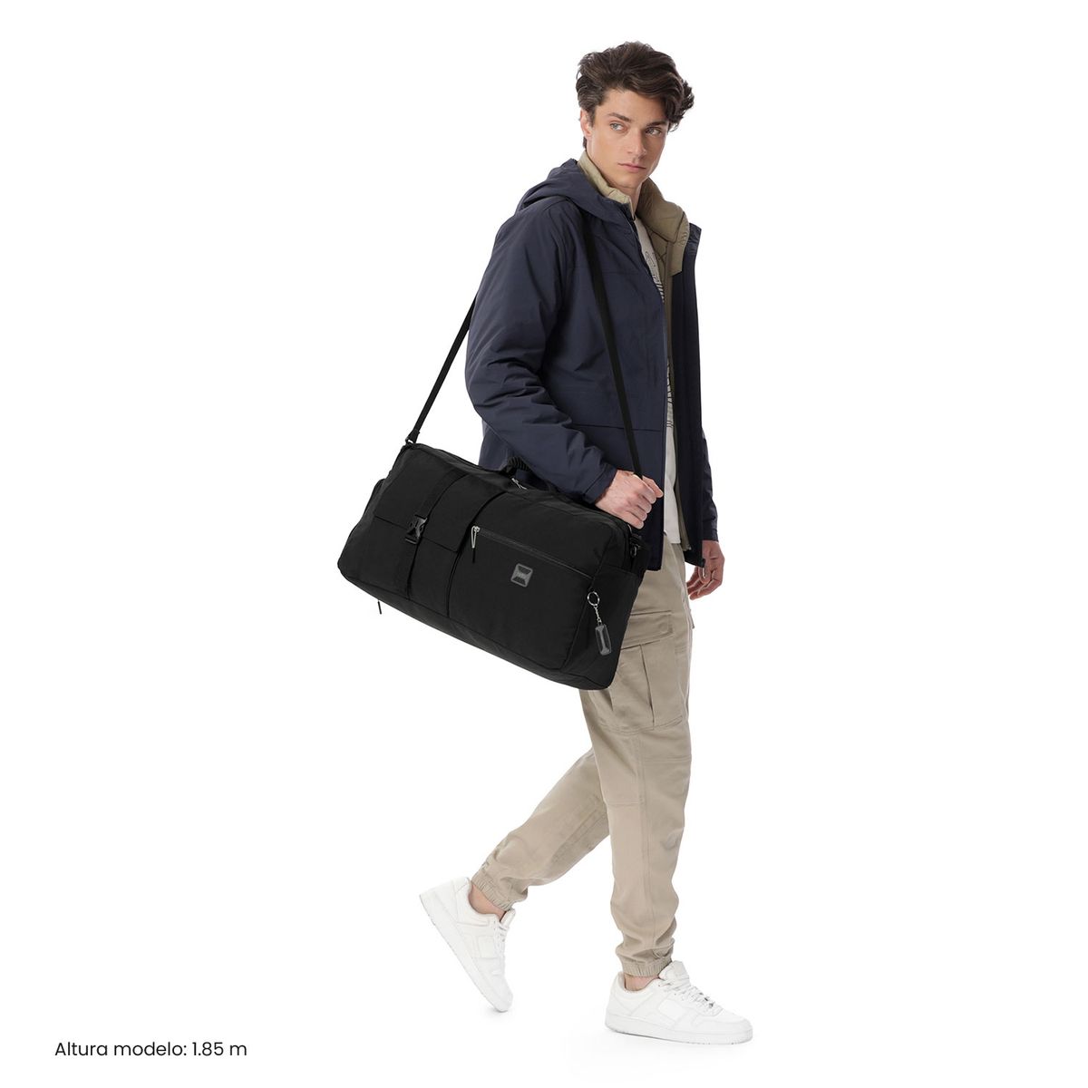 TOTTO - Tula de Viaje Spa Negro Para Hombre Totto