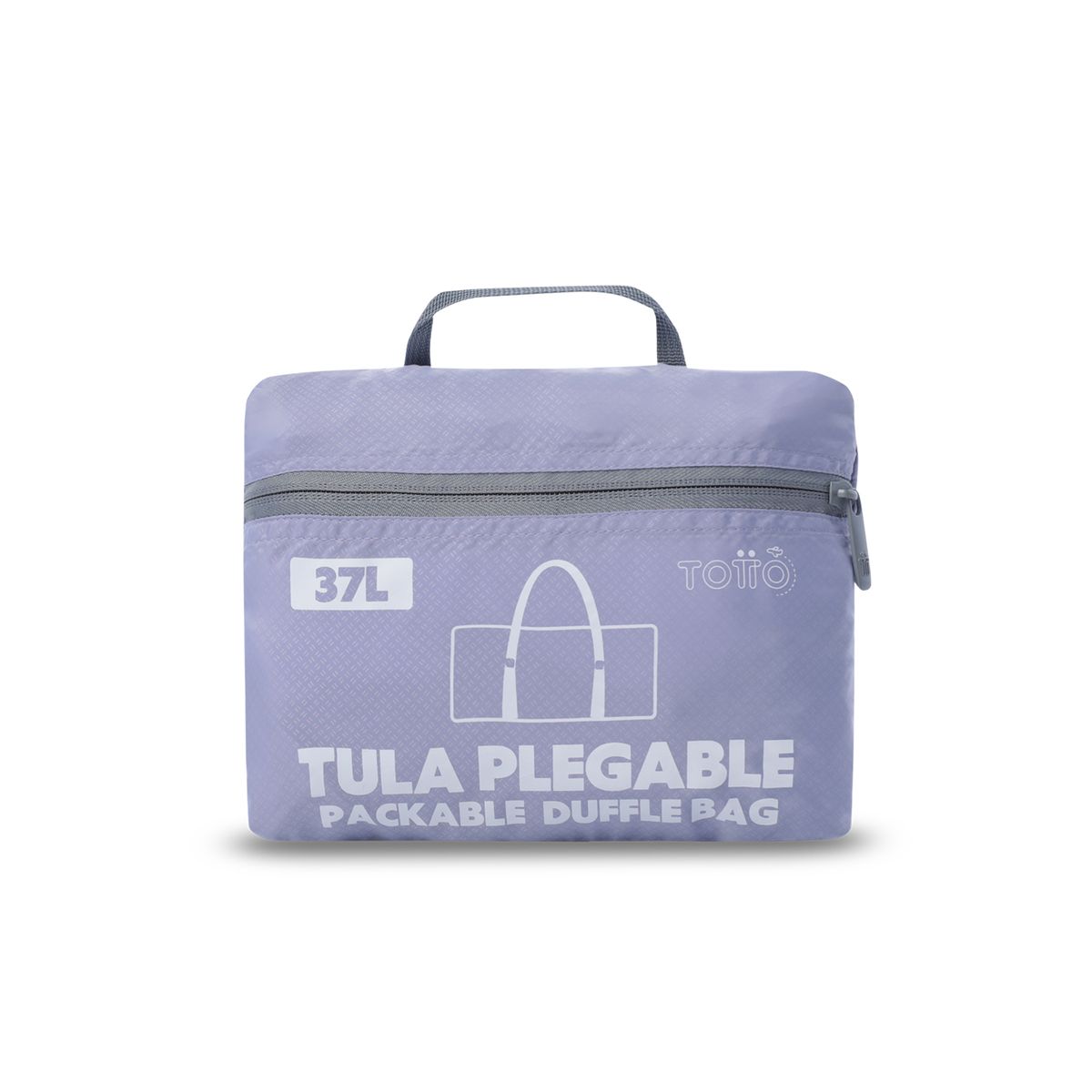 TOTTO - Tula Plegable en Bolsa Tema Morado Para Mujer Totto