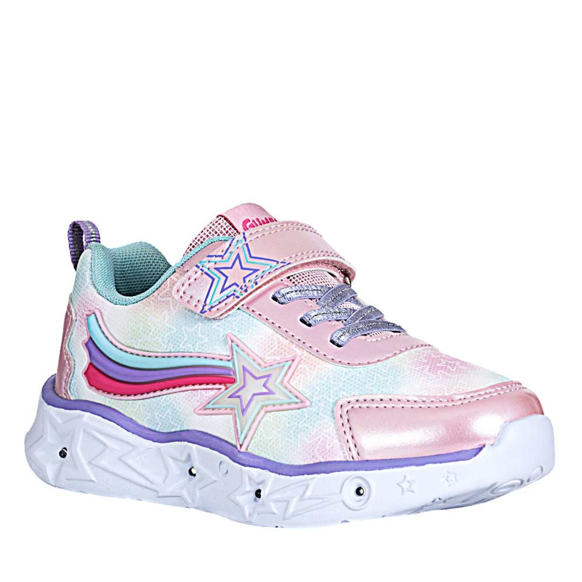 GUMBALL - Tenis Casual de Niña gumball  xia luces 3-25-2 inf fem Rosado