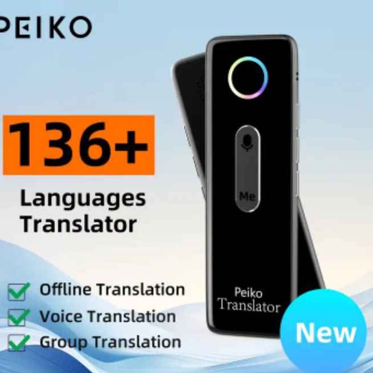 GENERICO - Traductor de idiomas portatil Peiko