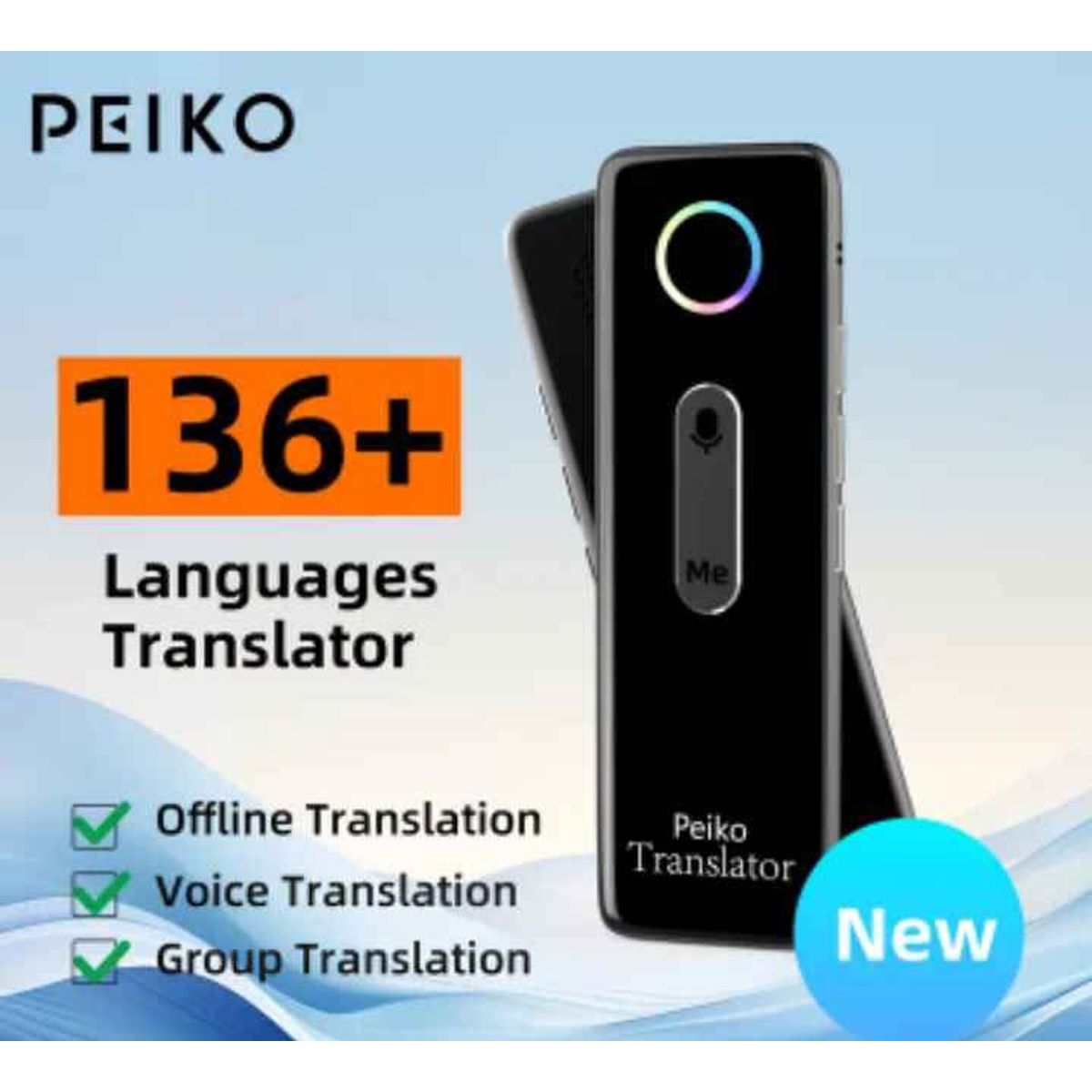 GENERICO - Traductor de idiomas portatil Peiko