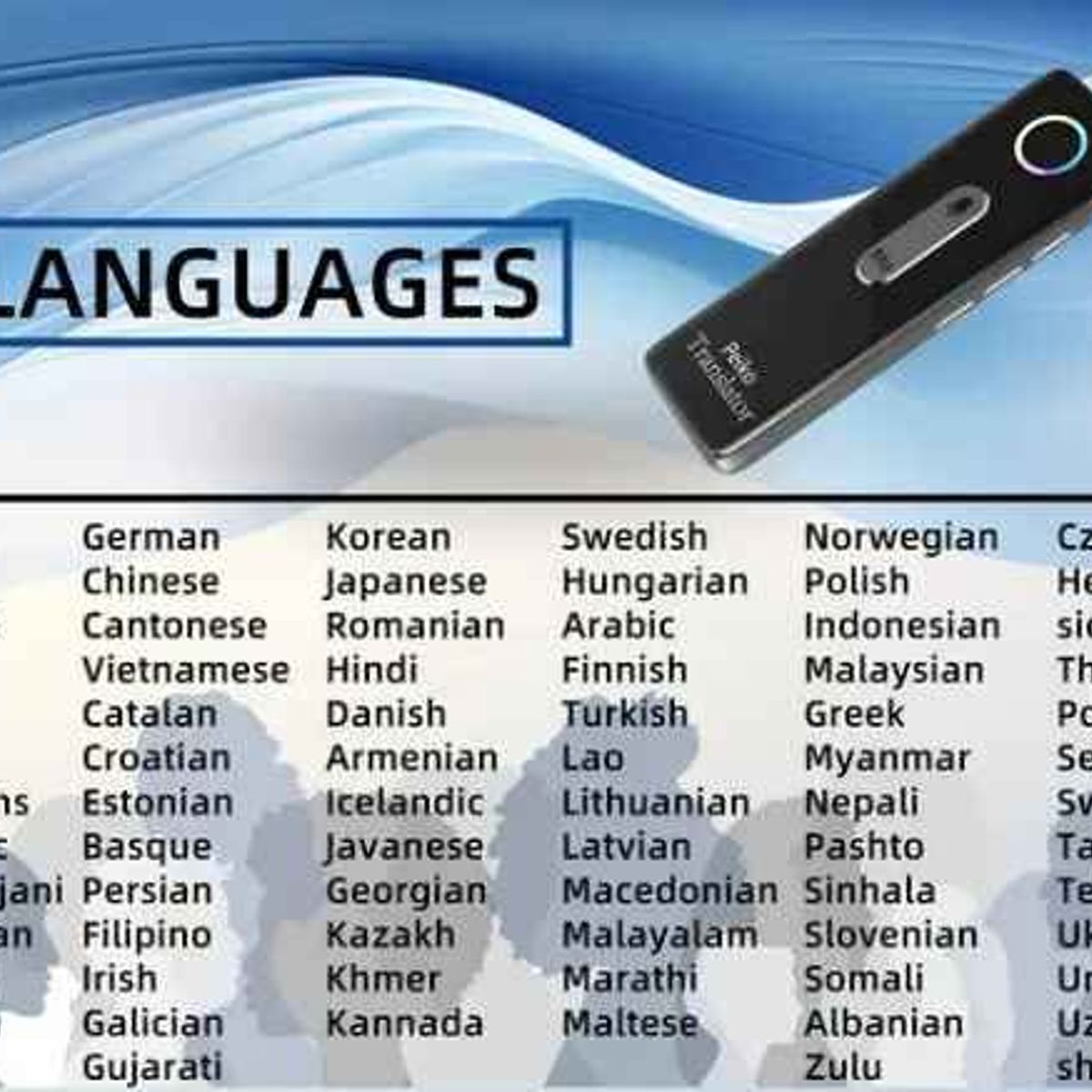 GENERICO - Traductor de idiomas portatil Peiko