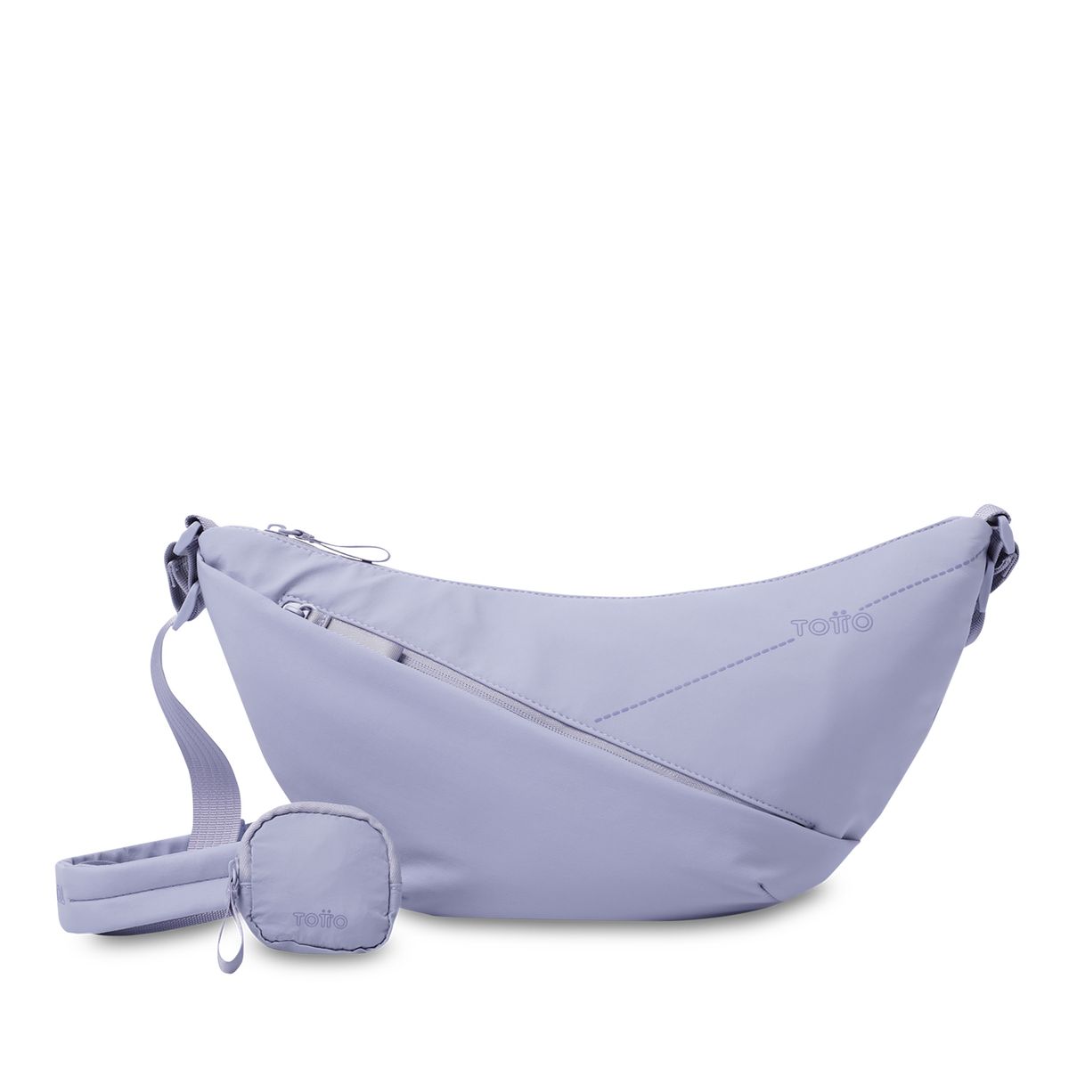 TOTTO - Bolso Cartera Con Monedero Suzuka S  Mujer Morado Totto