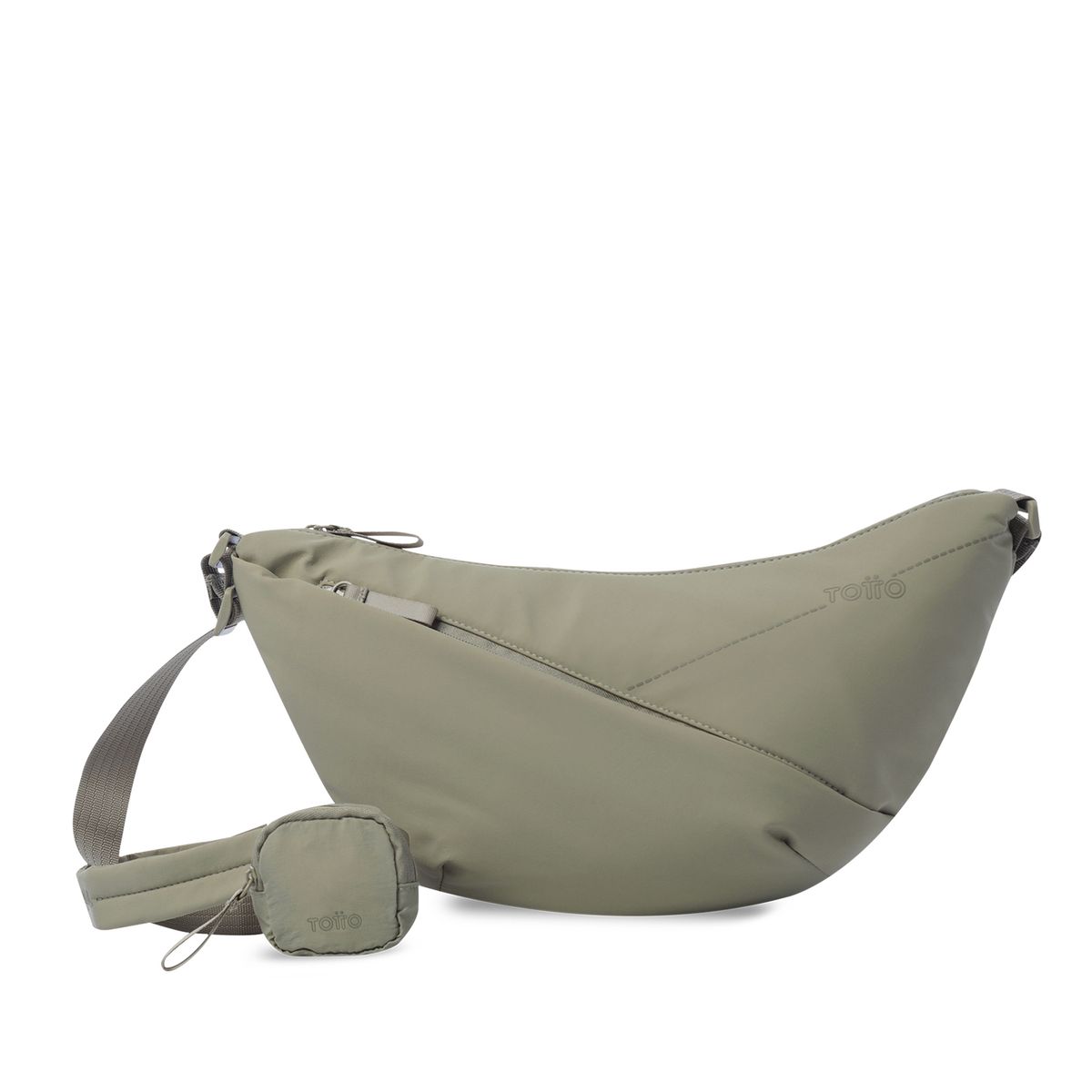 TOTTO - Bolso Cartera Con Monedero Suzuka S  Mujer Beige Totto