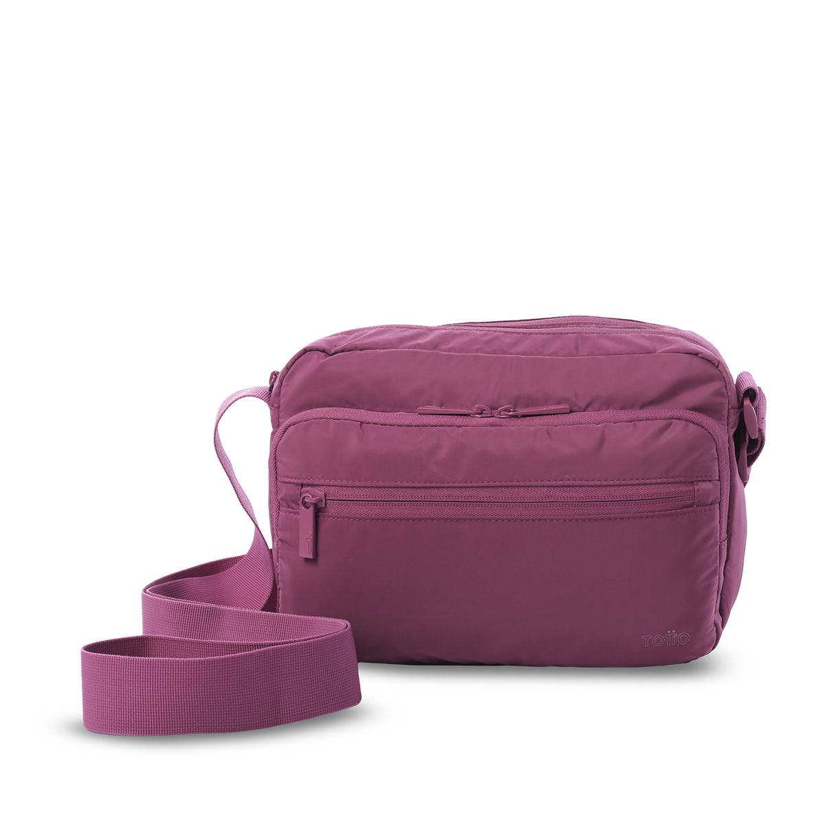 TOTTO - Bolso Cartera Amsu Con Correa Ajustable Mujer Rosado Totto