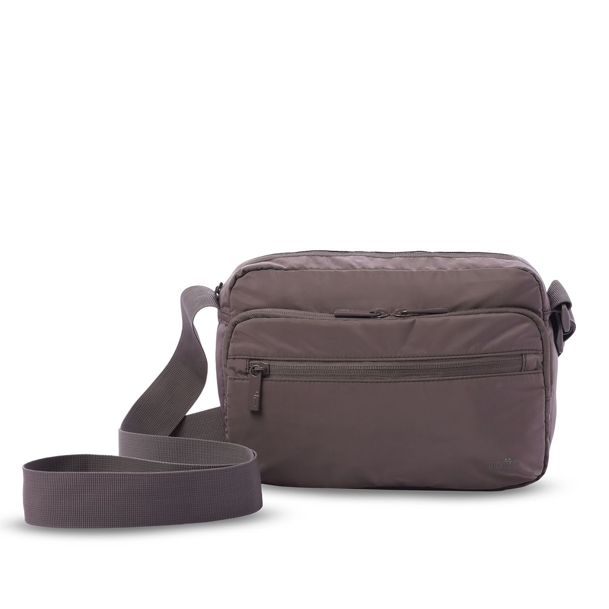 TOTTO - Bolso Cartera Amsu Con Correa Ajustable Mujer Cafe Totto