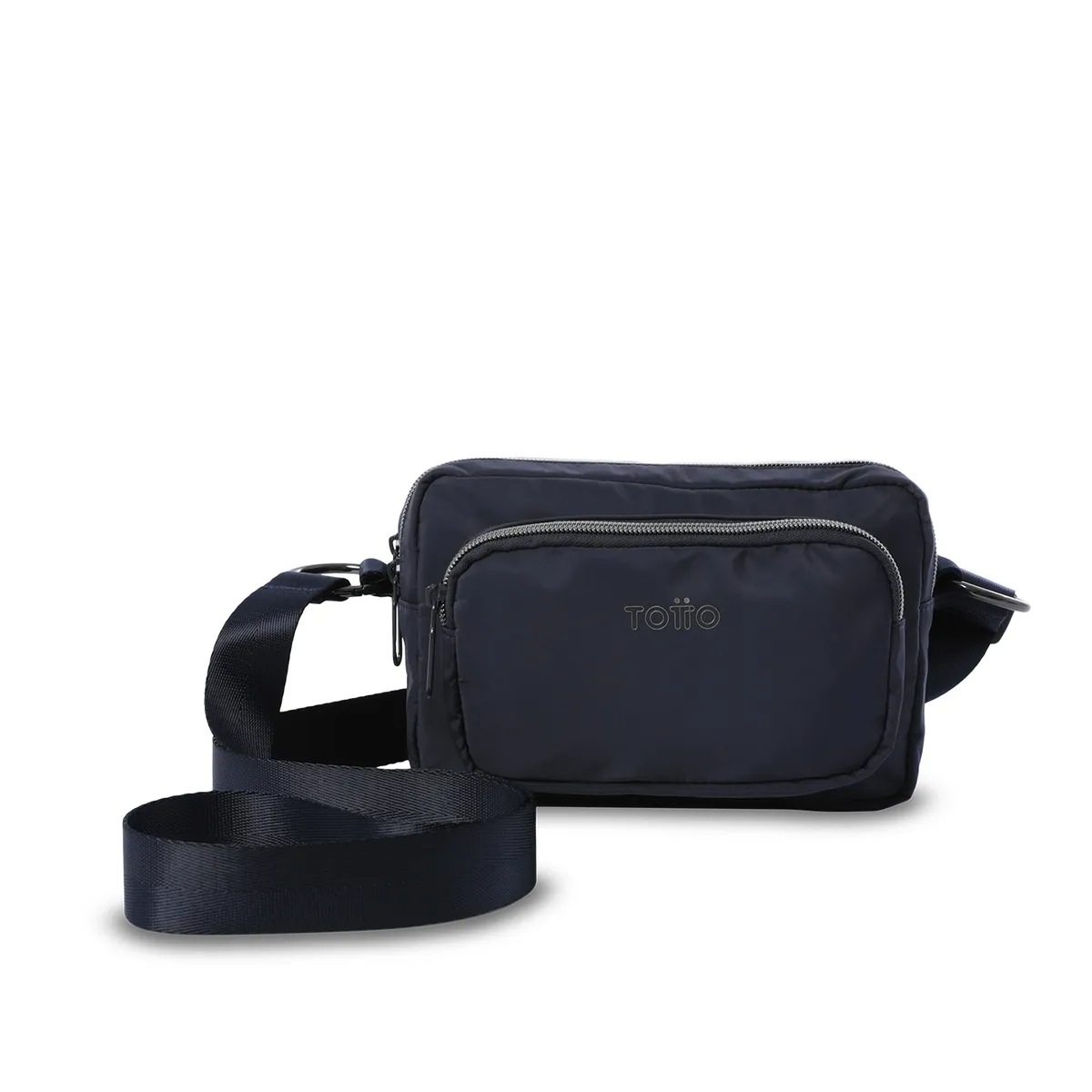 TOTTO - Bolso Cartera 2 en 1 Funty Mujer Correa Removible Azul Totto