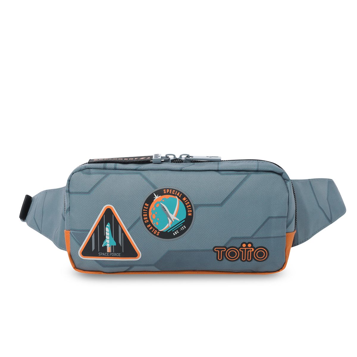 TOTTO - Canguro Riñonera Gemini Para Niño Gris Totto