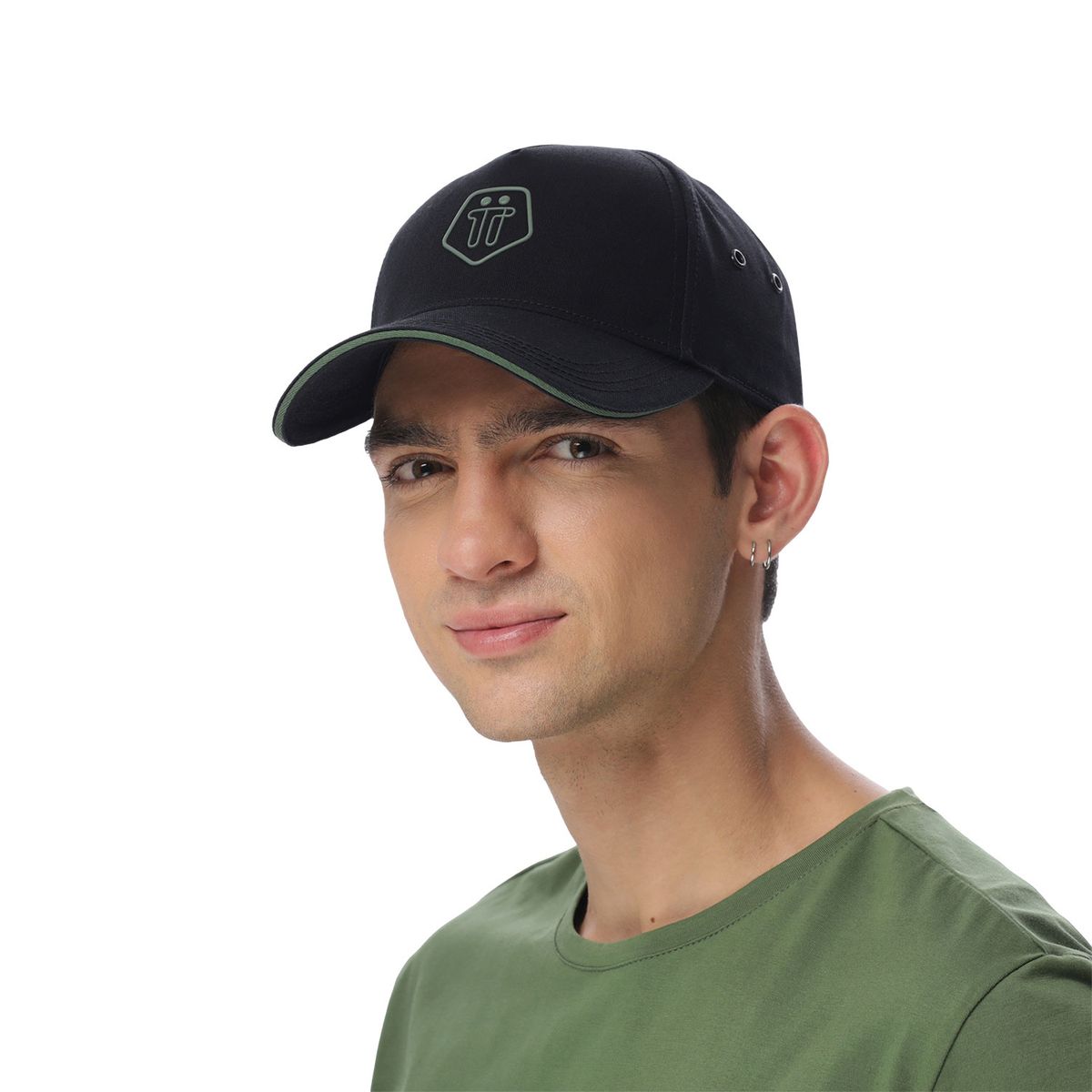 TOTTO - Gorra Beisbolera Cierre Metalico Totto Plus Negro Hombre