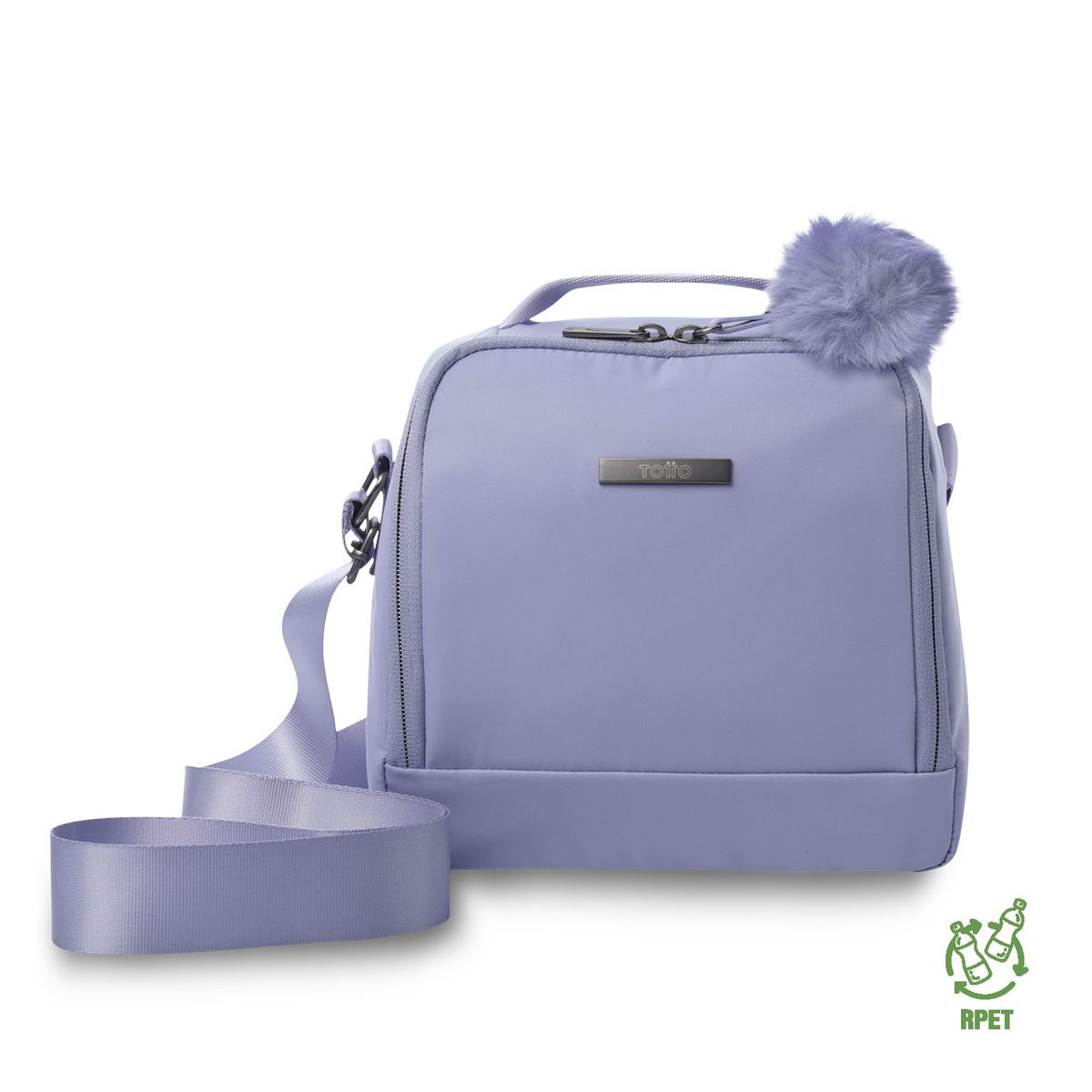 TOTTO - Lonchera Adelaide Termica Portacomidas Morada Mujer Totto