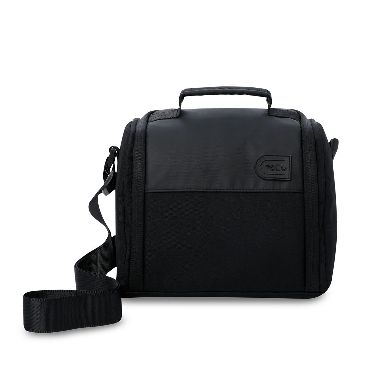 TOTTO - Lonchera Tacoa Negro Con Portacomidas Unisex Totto