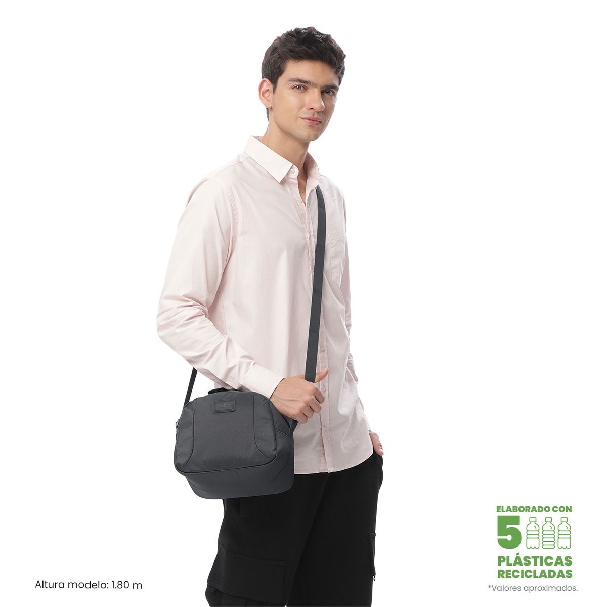 TOTTO - Lonchera Trik Gris Con Portacomidas Unisex Totto