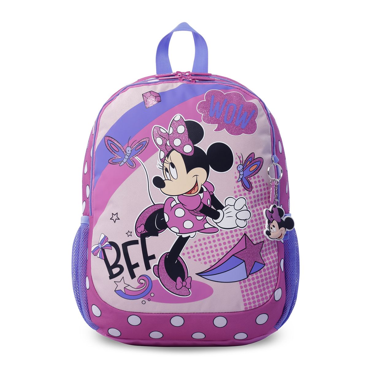 TOTTO - Morral Mochila Escolar Minnie Point Walt M Niña Rosado Totto