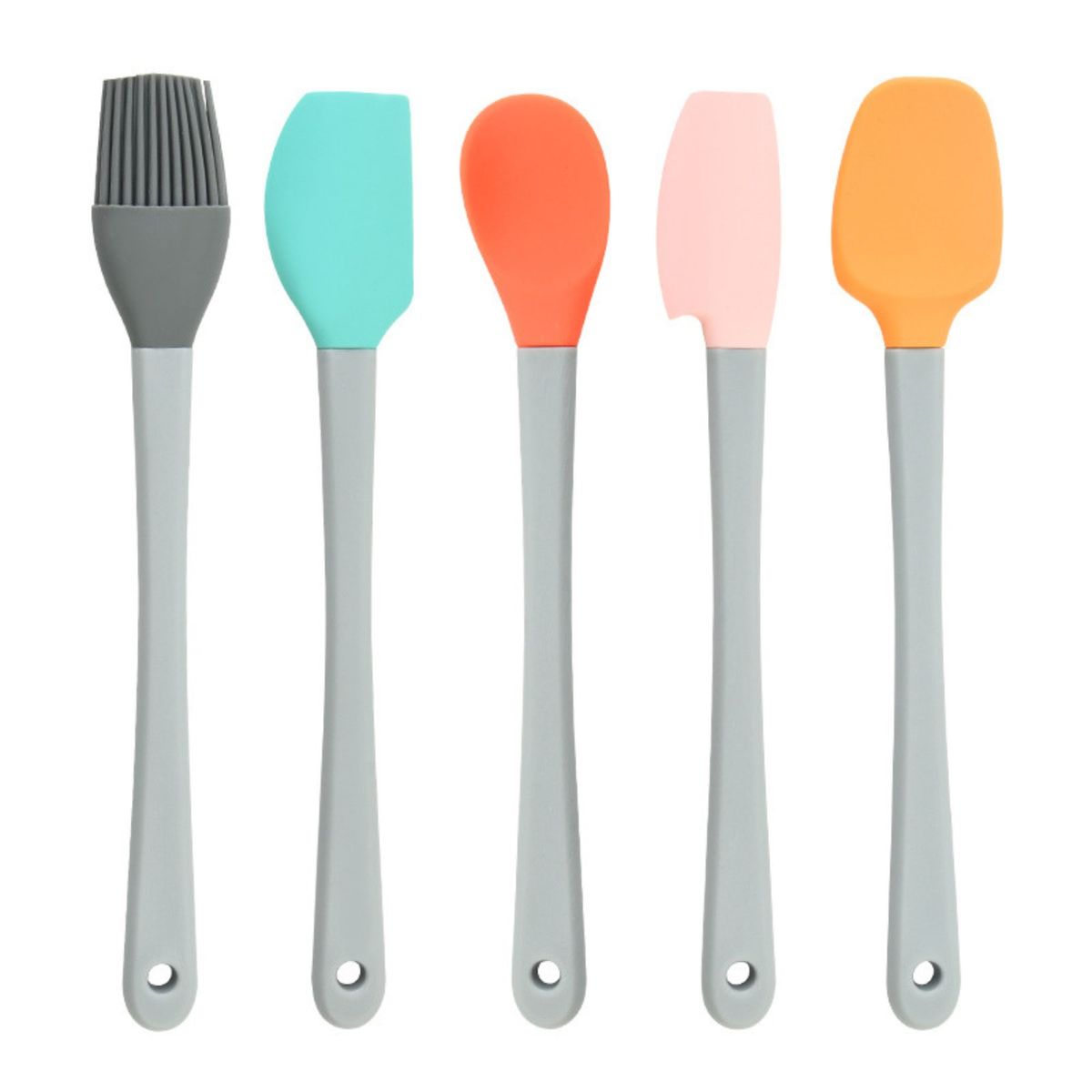 TRIPLE CLEAN - Mini Set De 5 Espátulas De Silicona