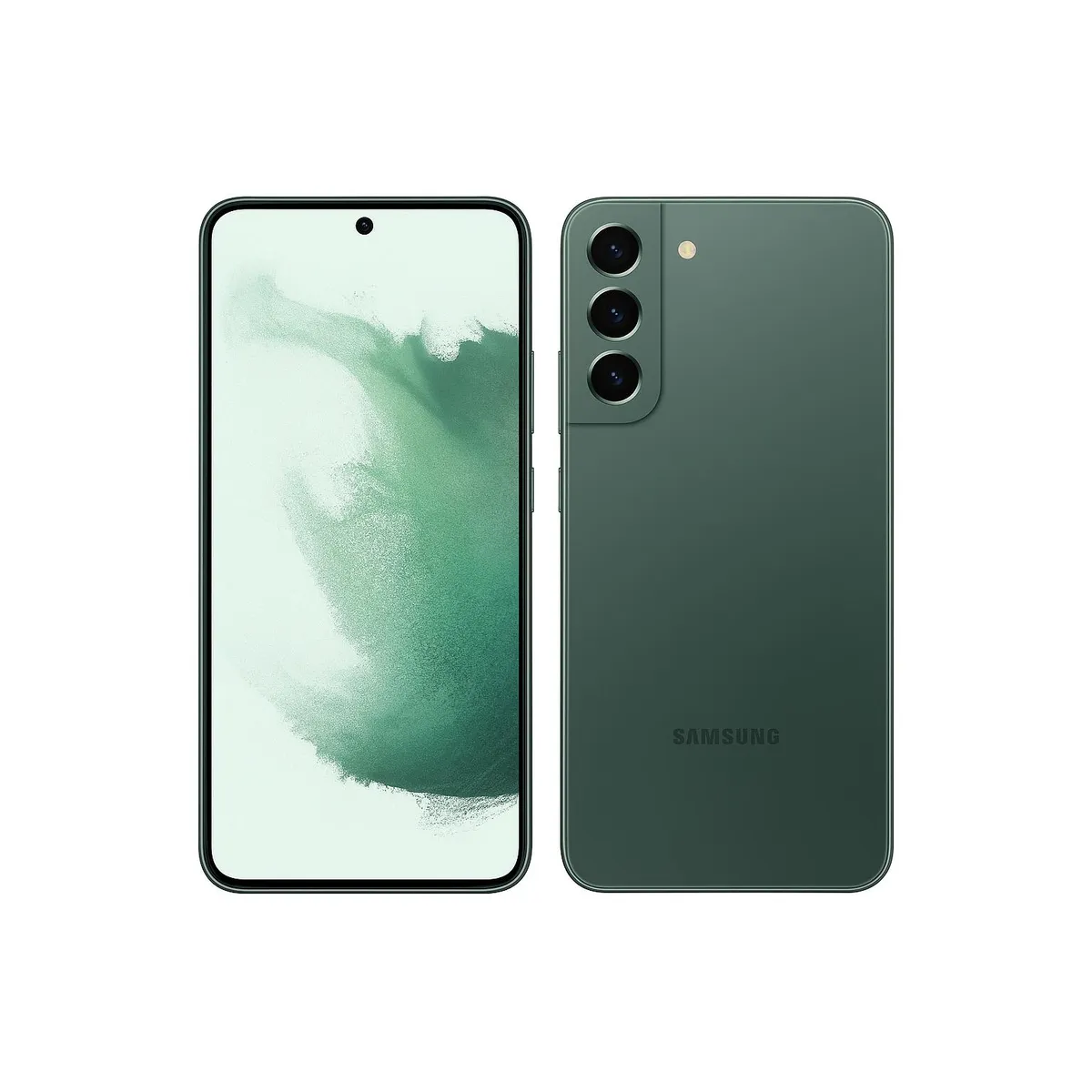 SAMSUNG - Celular Samsung Galaxy S22 Plus 256 Gb 5G Verde Reacondicionado + Panel Solar