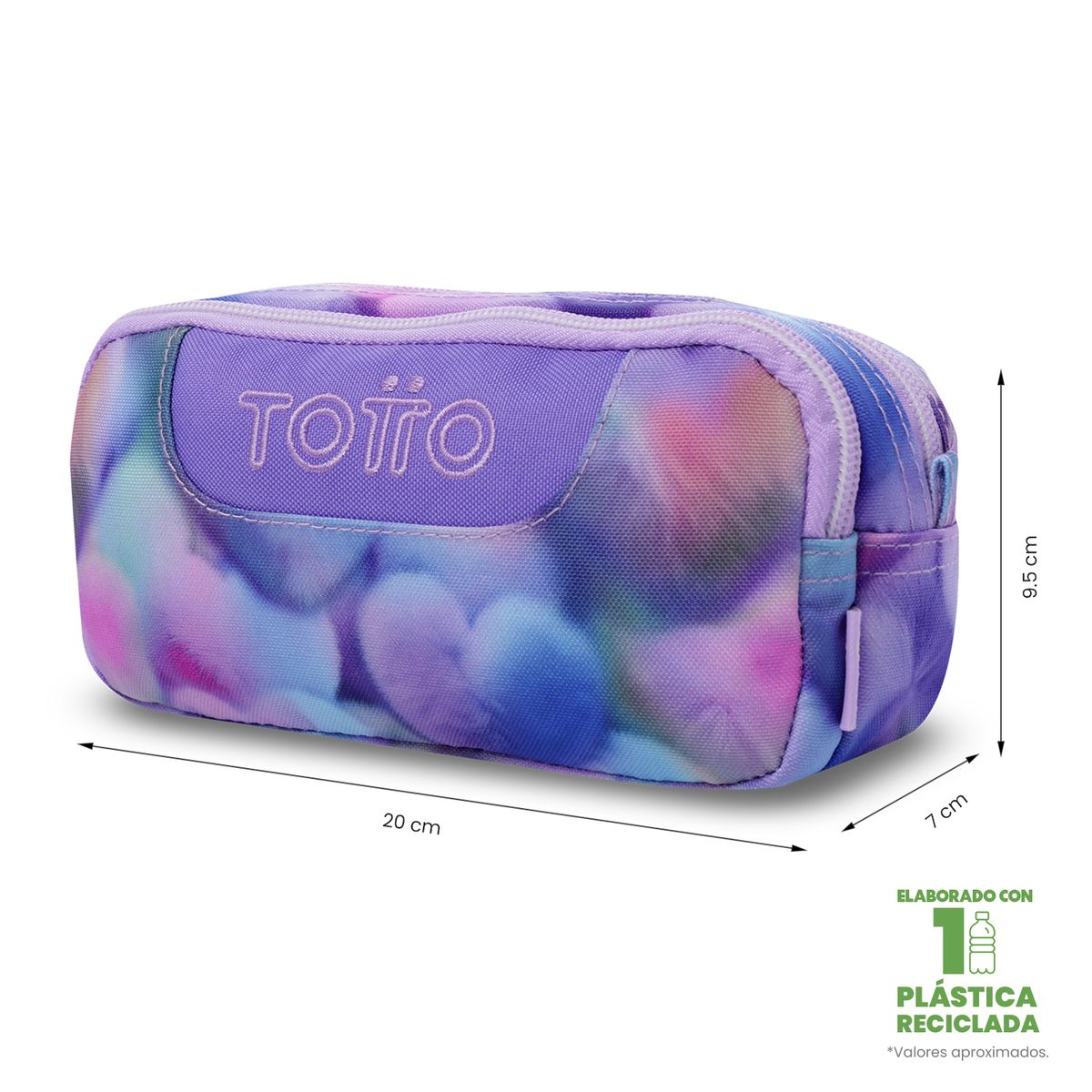 TOTTO - Cartuchera Multiuso Escolar Sobre Mujer Móvil Totto