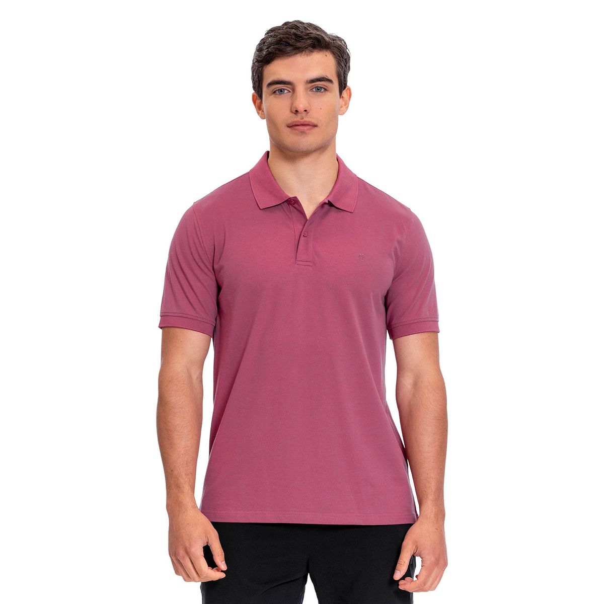 TOTTO - Camiseta Tipo Polo Spencer Rosado Para Hombre Totto