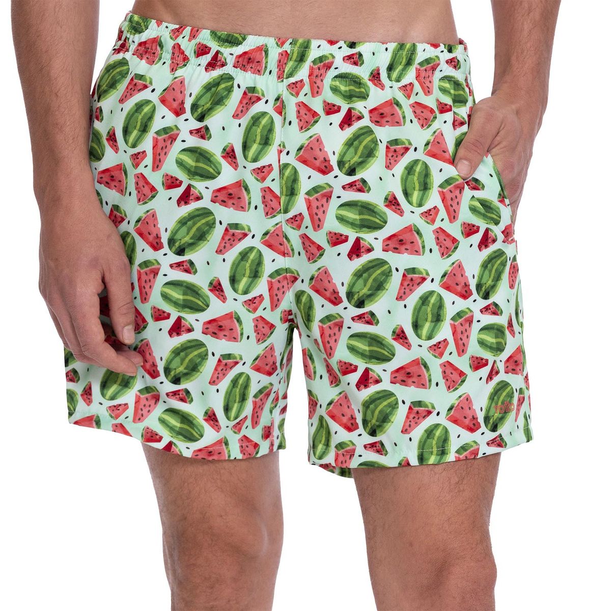 TOTTO - Pantaloneta Estampada Secado Rapido Lown Verde Hombre Totto