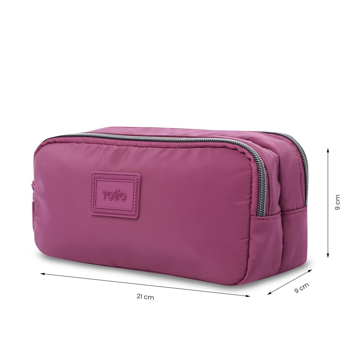 TOTTO - Multiuso Cartuchera Doble Bolsillo Aynatto Rosado Totto