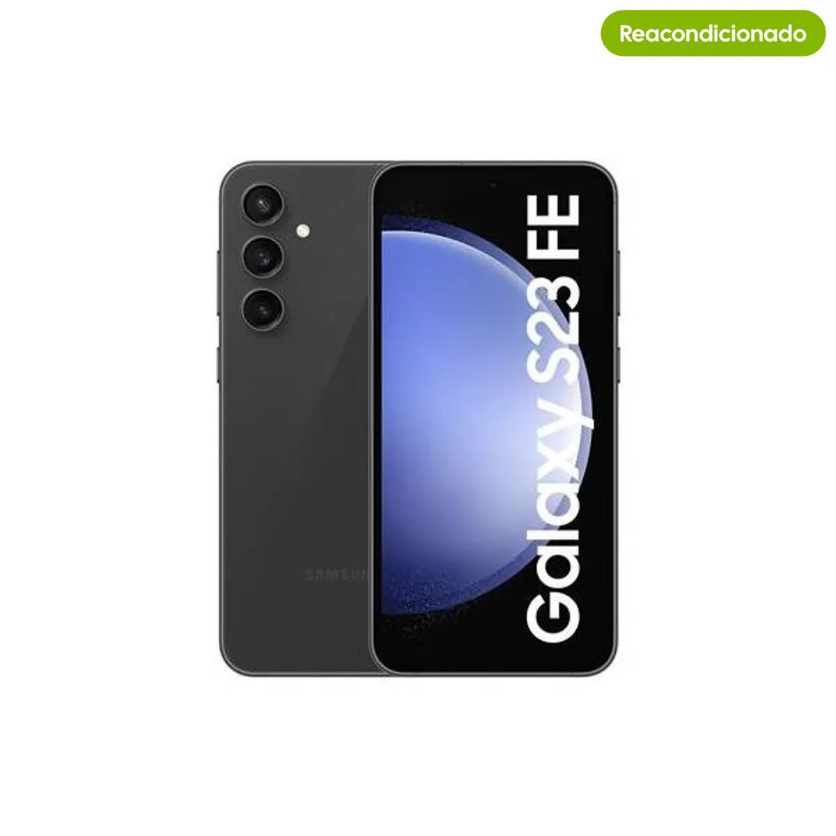 SAMSUNG - Celular Samsung Galaxy S23 FE 128 GB 5G Grafito Reacondicionado + Garantía extendida