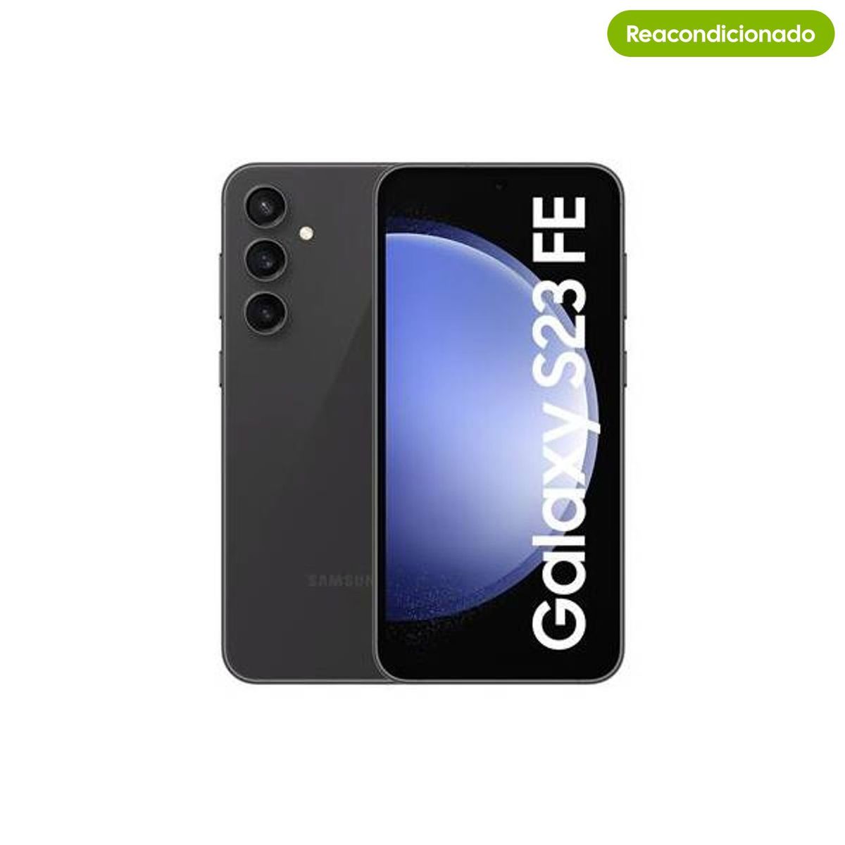 SAMSUNG - Celular Samsung Galaxy S23 FE 128 GB 5G Grafito Reacondicionado + Garantía extendida