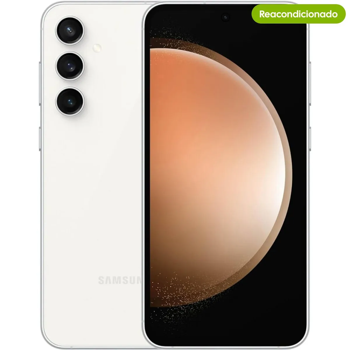 SAMSUNG - Celular Samsung Galaxy S23FE 5G 128GB Blanco Reacondicionado