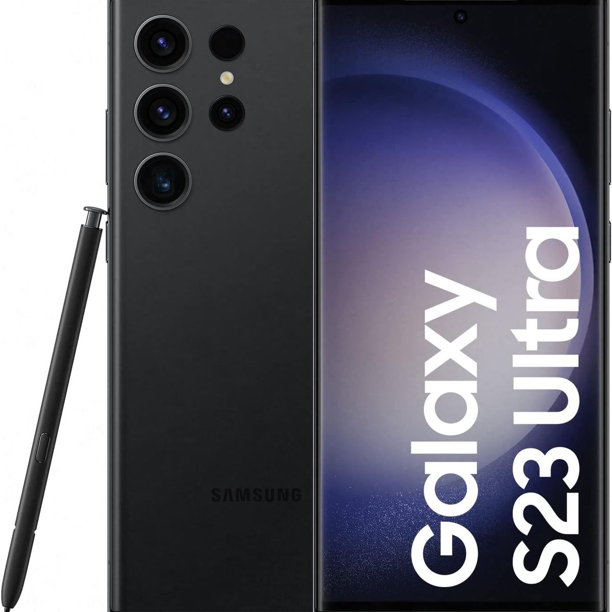 SAMSUNG - Celular Samsung Galaxy S23 Ultra 256 Gb 5G Negro Reacondicionado + Garantia Extendida + Panel Solar