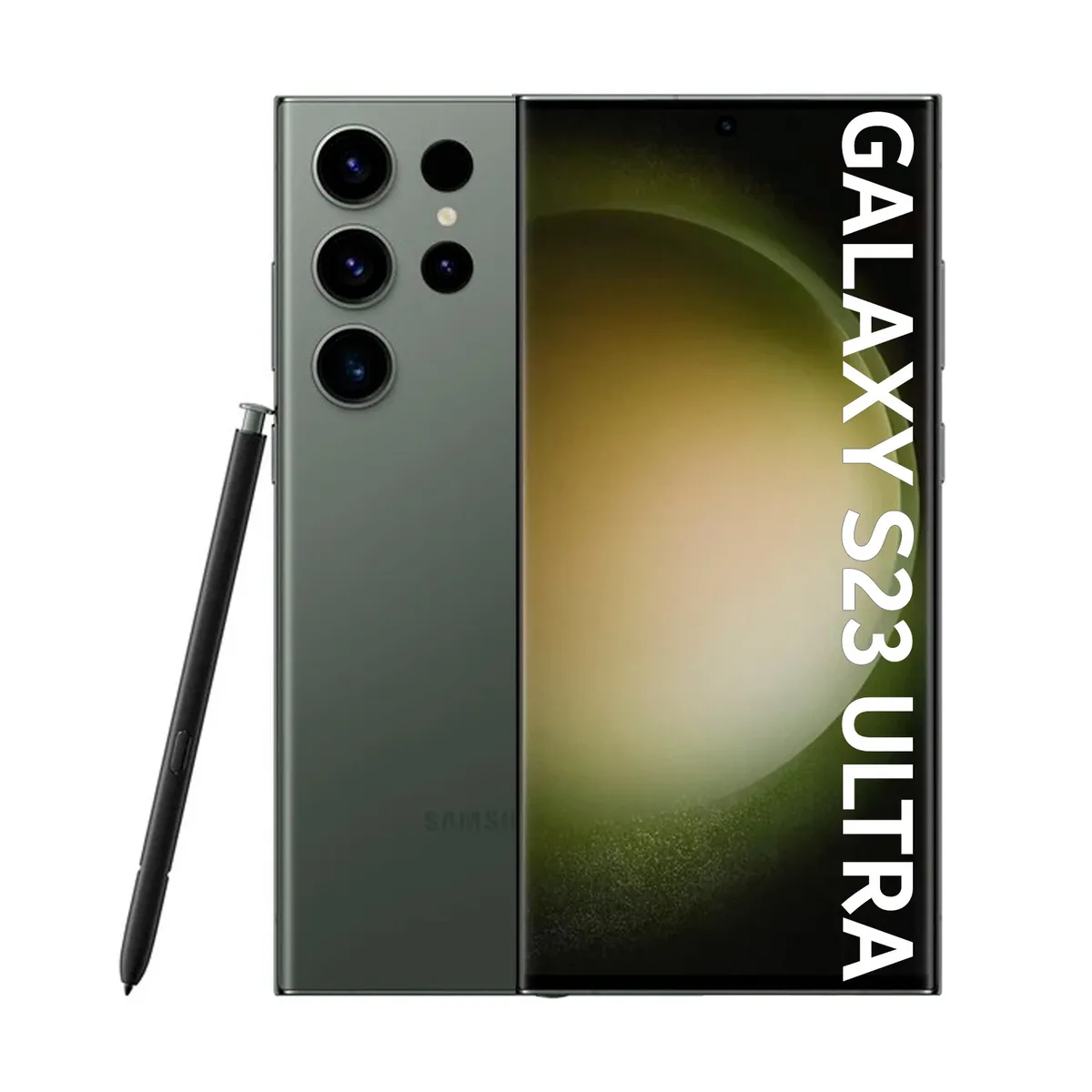 SAMSUNG - Celular Samsung Galaxy S23 Ultra 256 Gb 5G Verde Reacondicionado +14 Meses de Garantia + Panel Solar