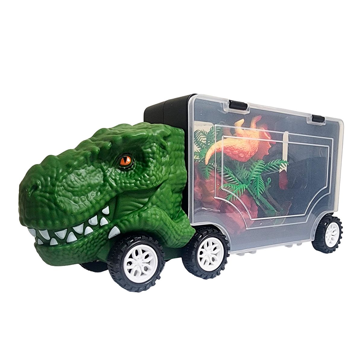 GENERICO - Tractumula Camion Dinosaurio Transporte Juguete Niños