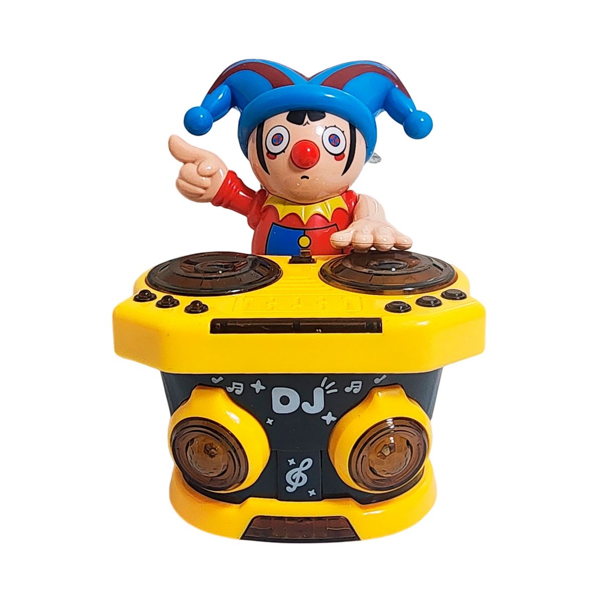GENERICO - Payaso Robot Dj Musica Movimiento Luces Juguete + Baterias