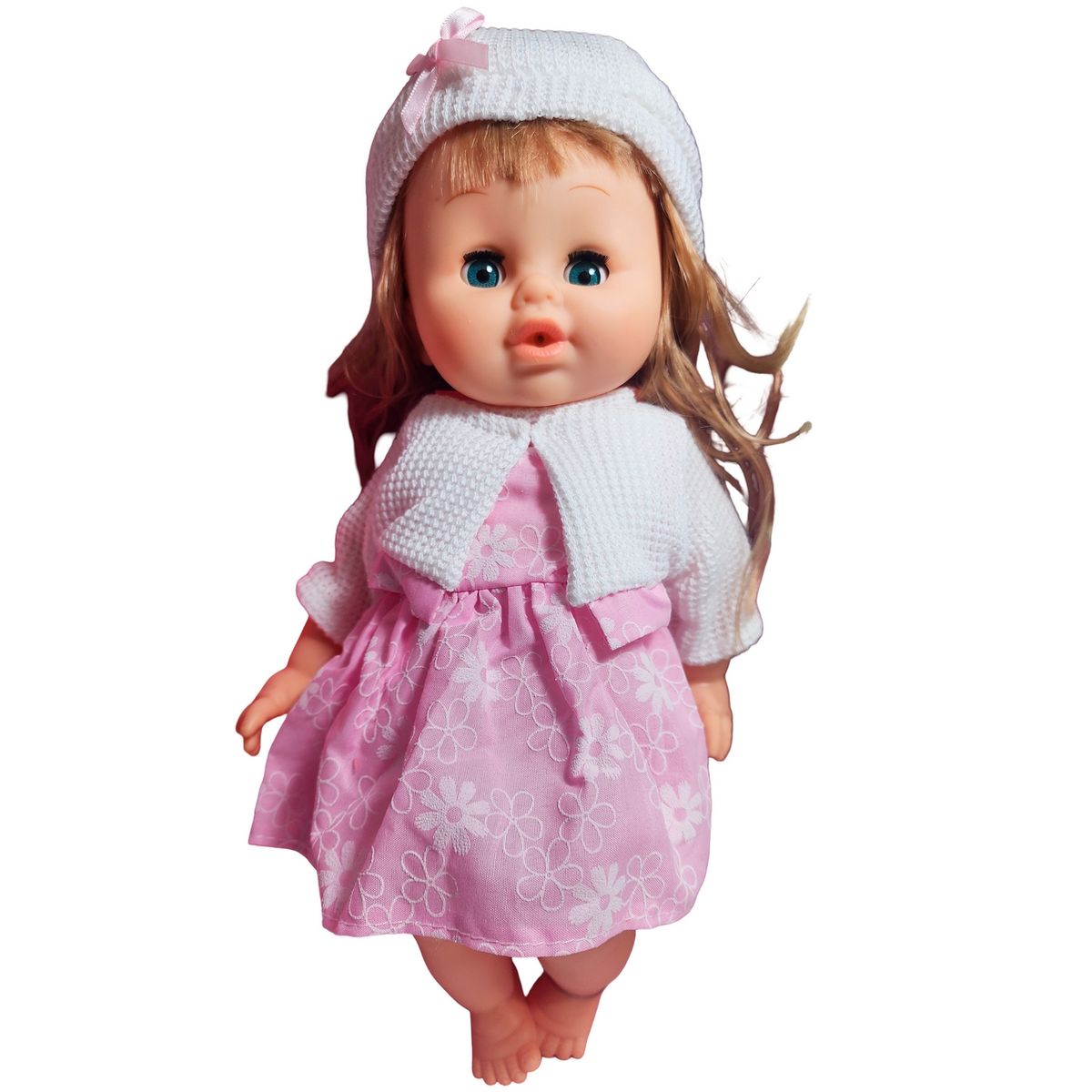 GENERICO - Muñeca Bebe Realista Con Tetero Secador De Juguete Niñas