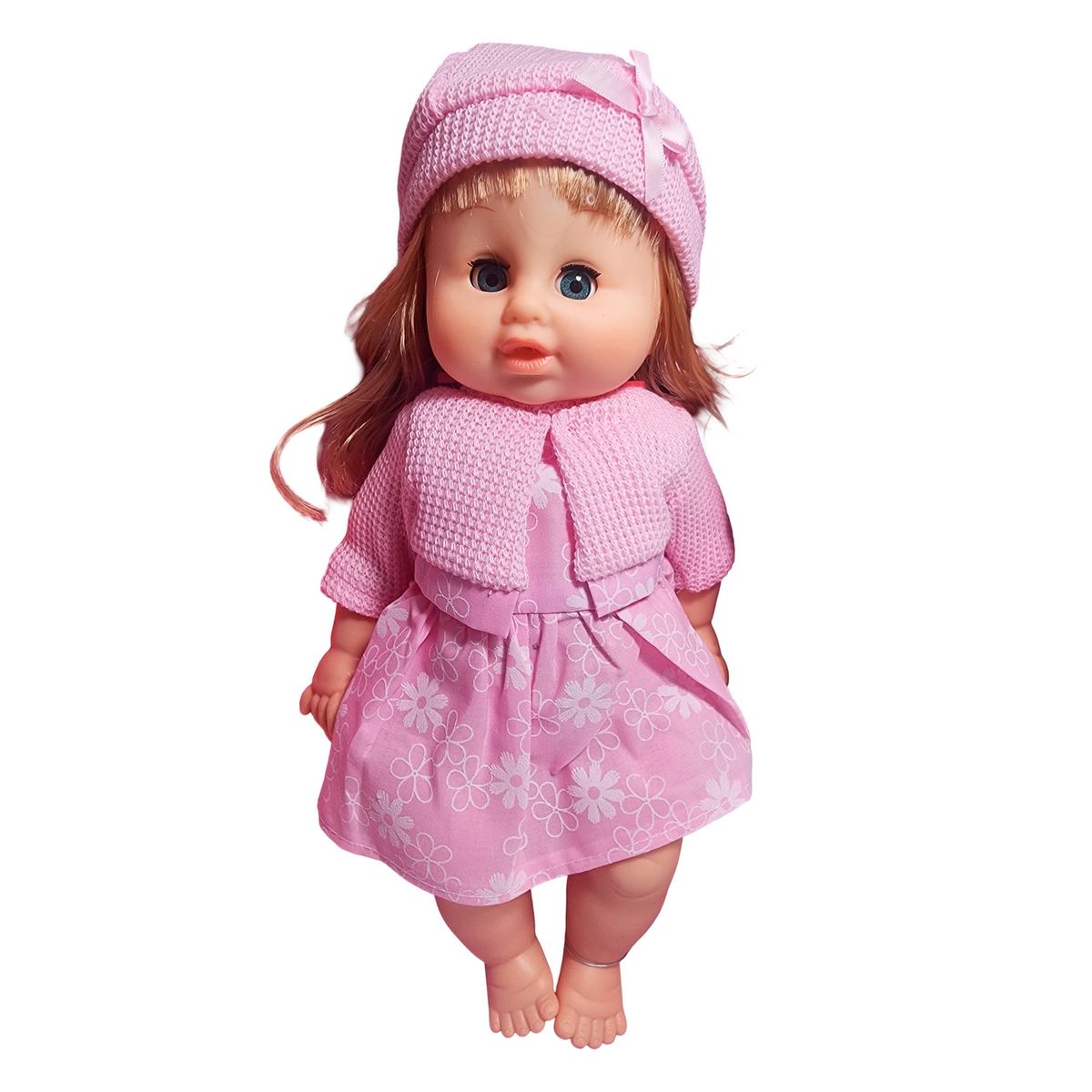 GENERICO - Muñeca Bebe Realista Con Tetero Secador De Juguete Niñas