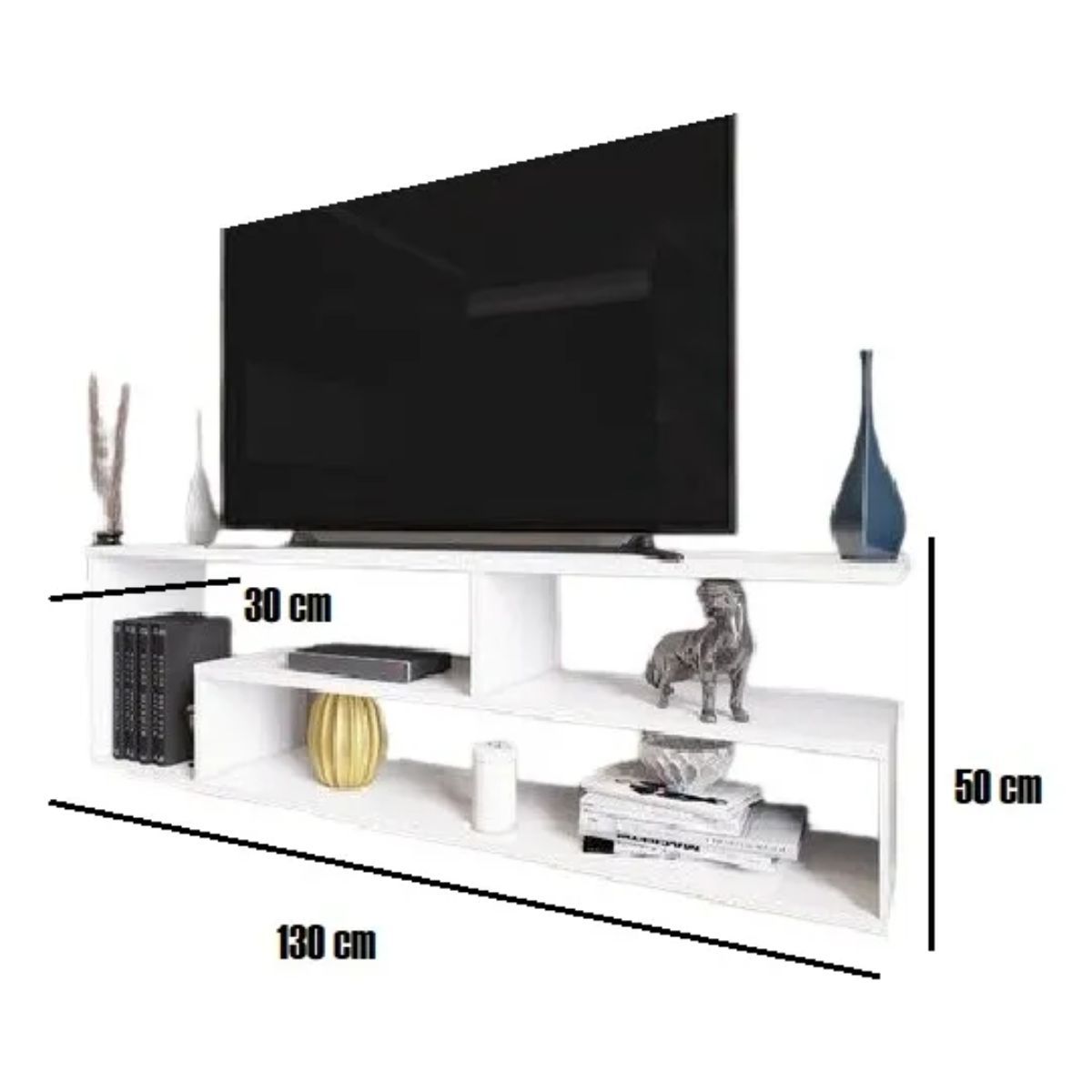 GENERICO - Mesa Tvcentro De Entretenimiento Mueble De Televisor 130cm