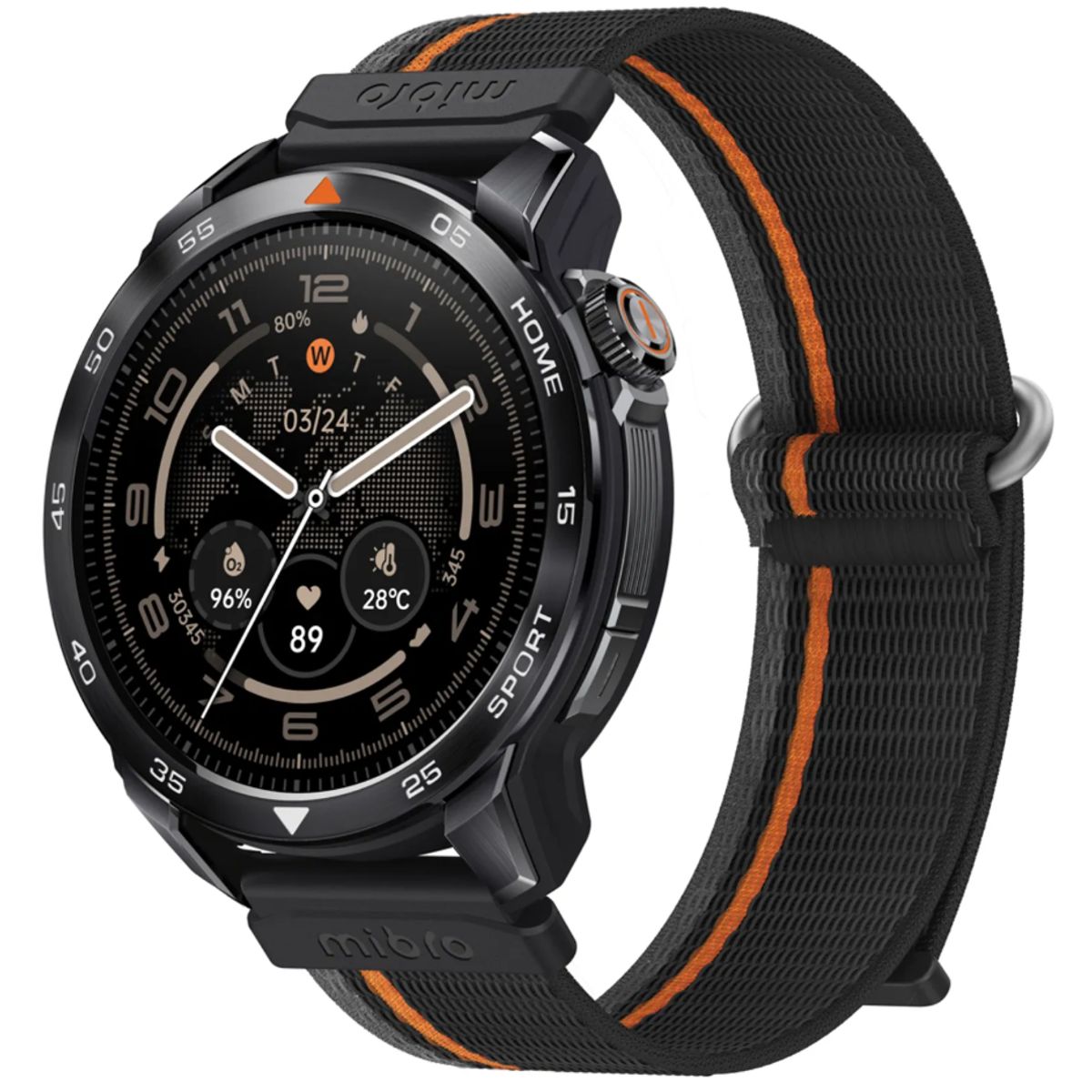 MIBRO - Reloj Inteligente Mibro GS Pro 2 - Negro (Doble Correa)