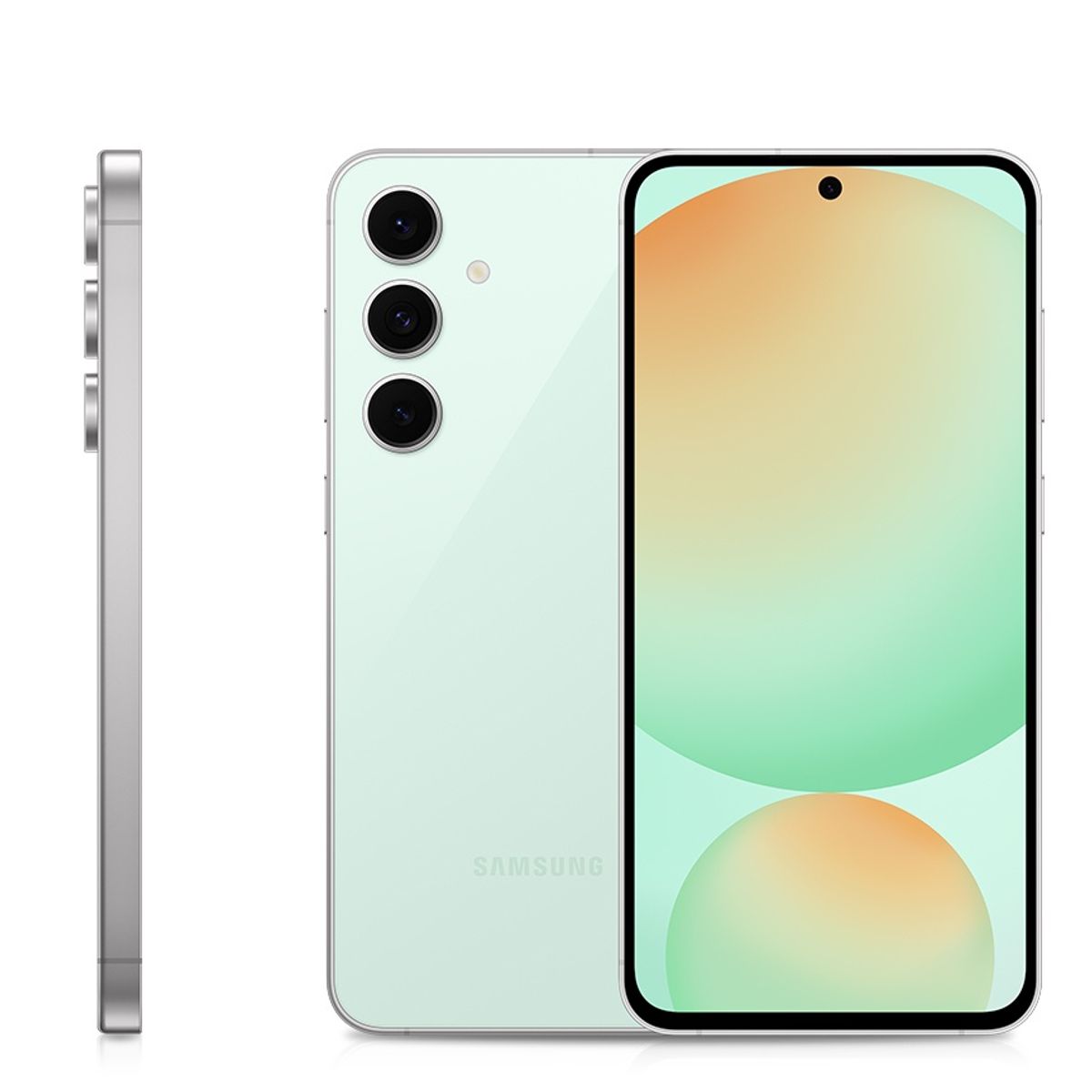 SAMSUNG - Celular Samsung Galaxy S24FE 128 GB 5G Verde Reacondicionado + Garantía extendida + Panel Solar
