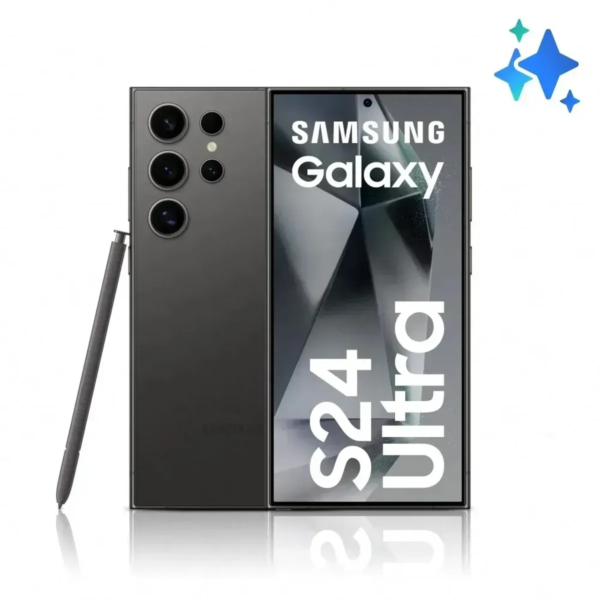 SAMSUNG - Celular Samsung Galaxy S24 Ultra 512 Gb 5G Negro Reacondicionado +14 Meses de Garantia + Panel Solar