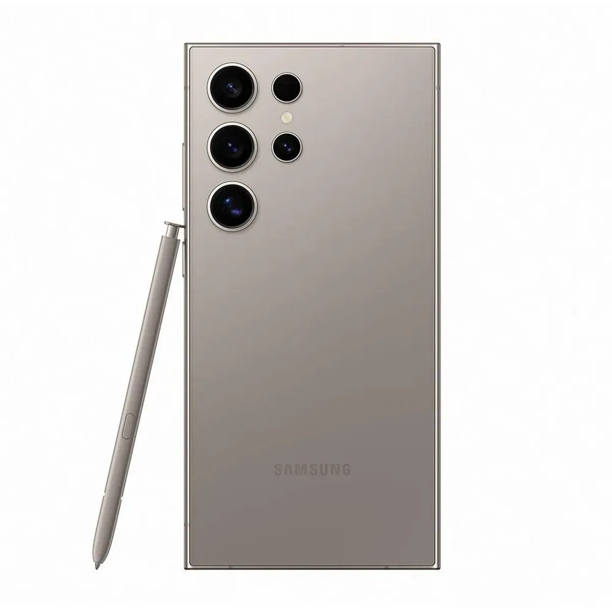 SAMSUNG - Celular Samsung Galaxy S24 Ultra 256 Gb 5G Gris Reacondicionado +14 Meses de Garantia + Panel Solar