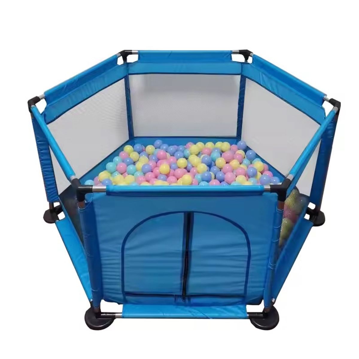 AMERICAN GENERICS - Piscina de Pelotas Infantil 1.2m x 60cm con 30 Pelotas - azul
